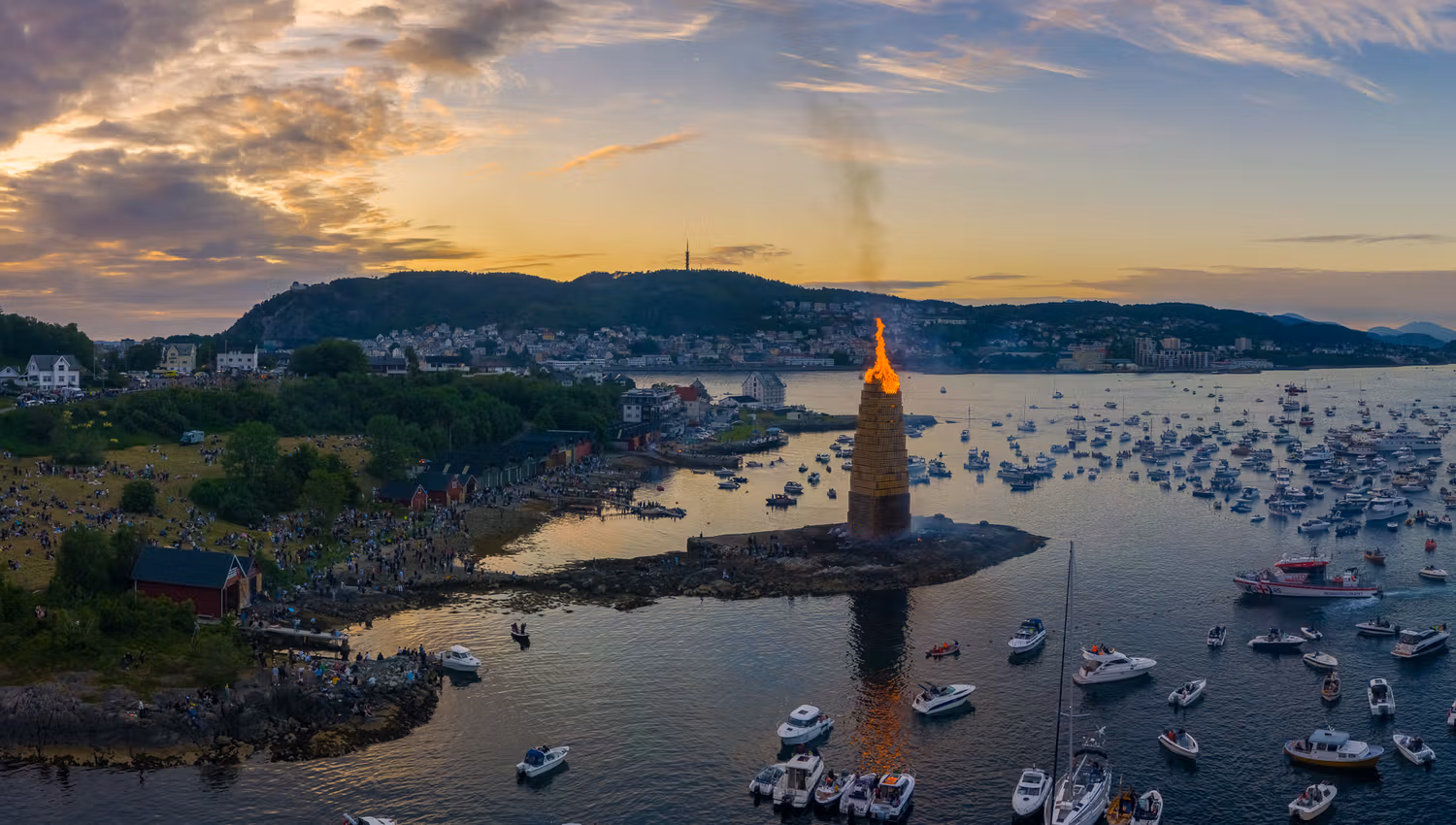 Slinningsbålet i Ålesund