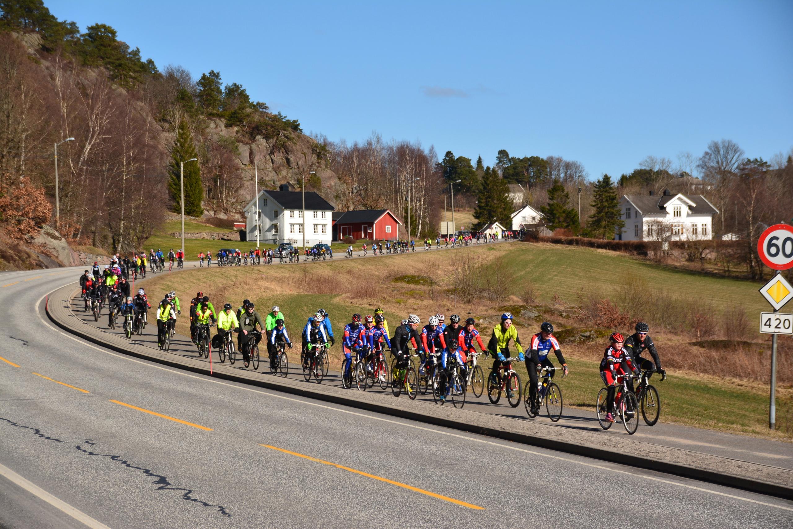 Sykkeltur "Verdens lengste vei til Arendal" 49 km