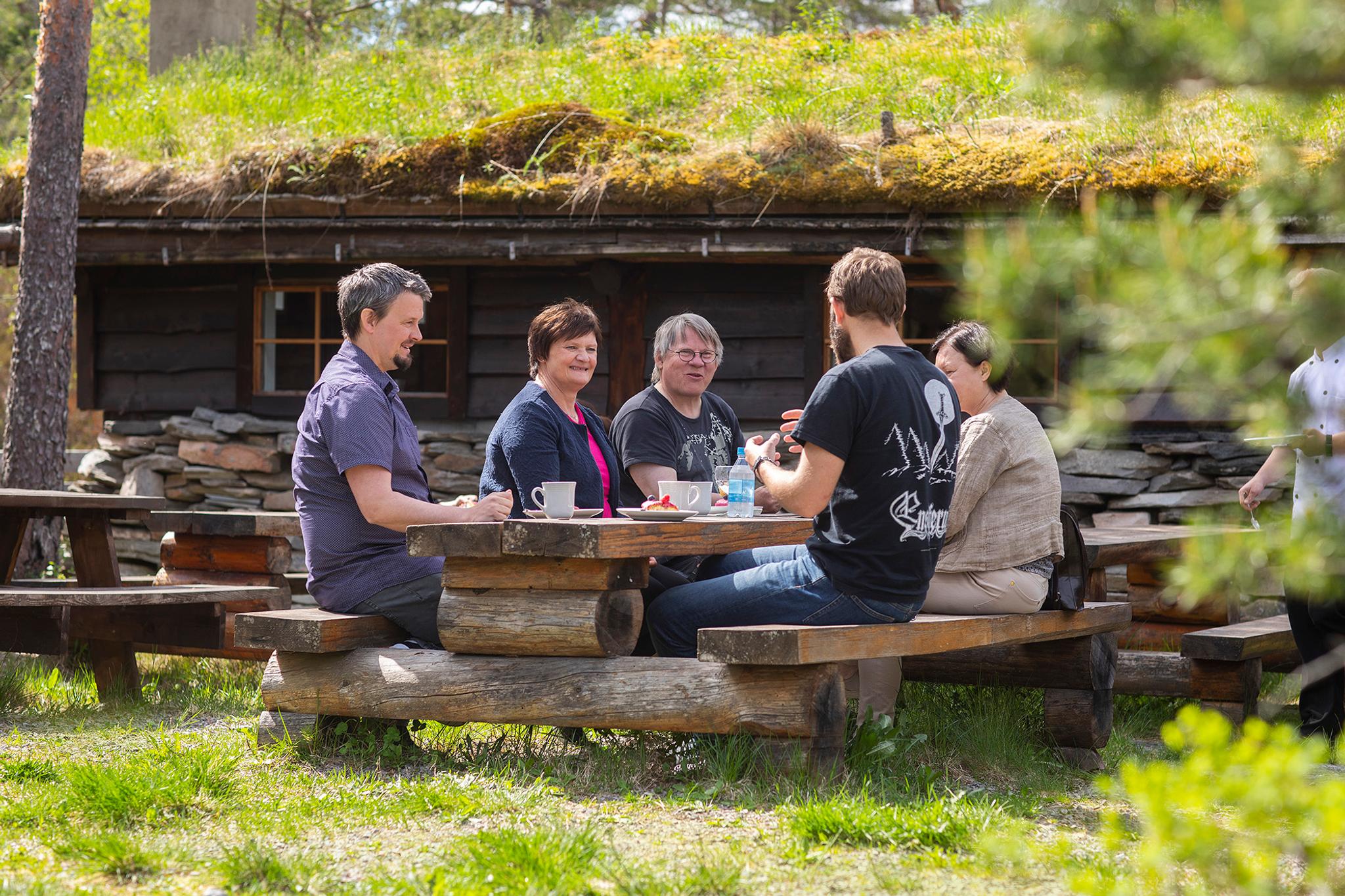 Bøla Cafe outdoor seating