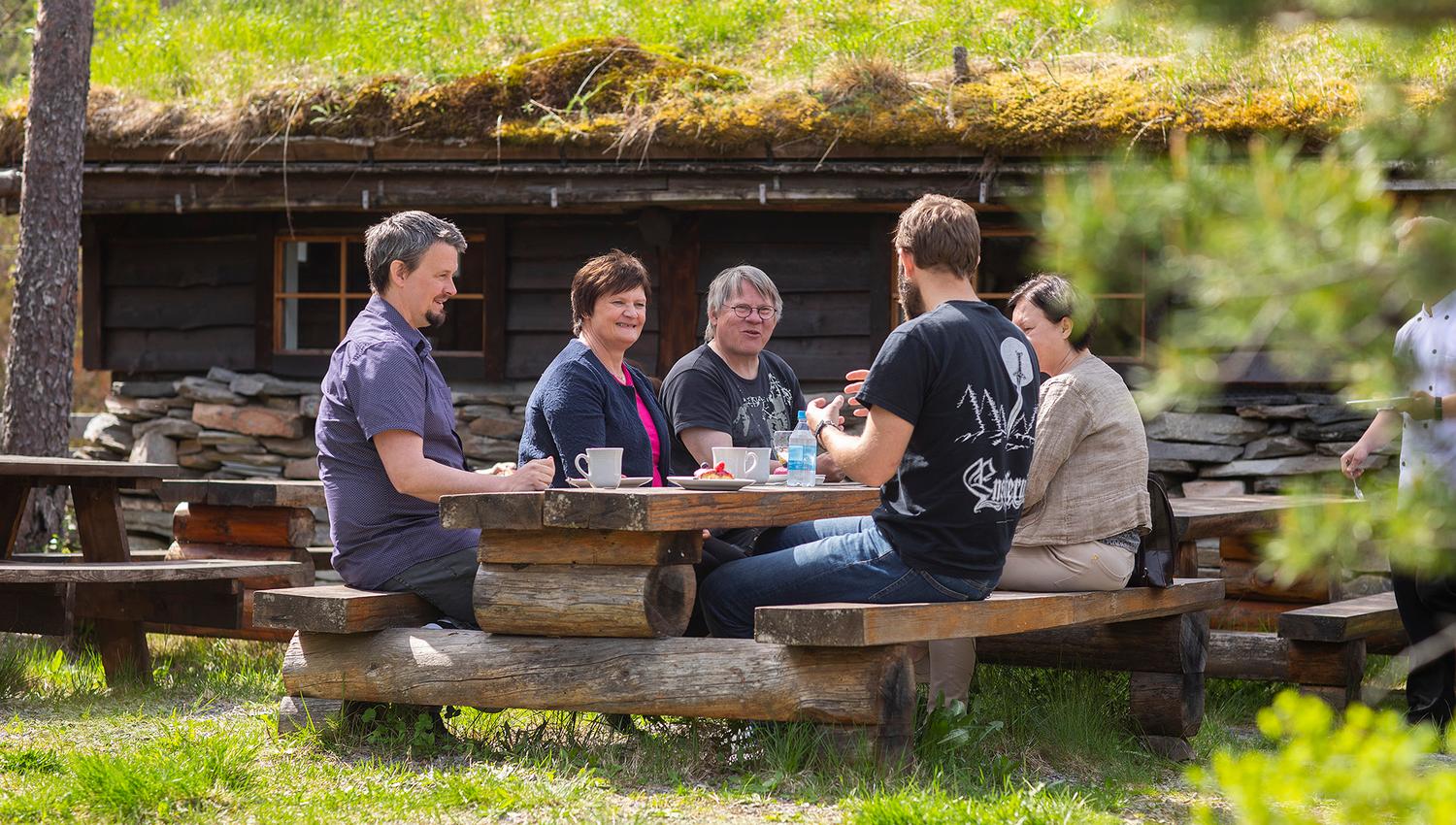 Bøla Cafe outdoor seating