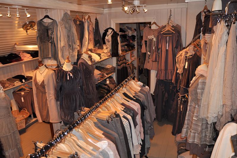 A lot of clothes for sale