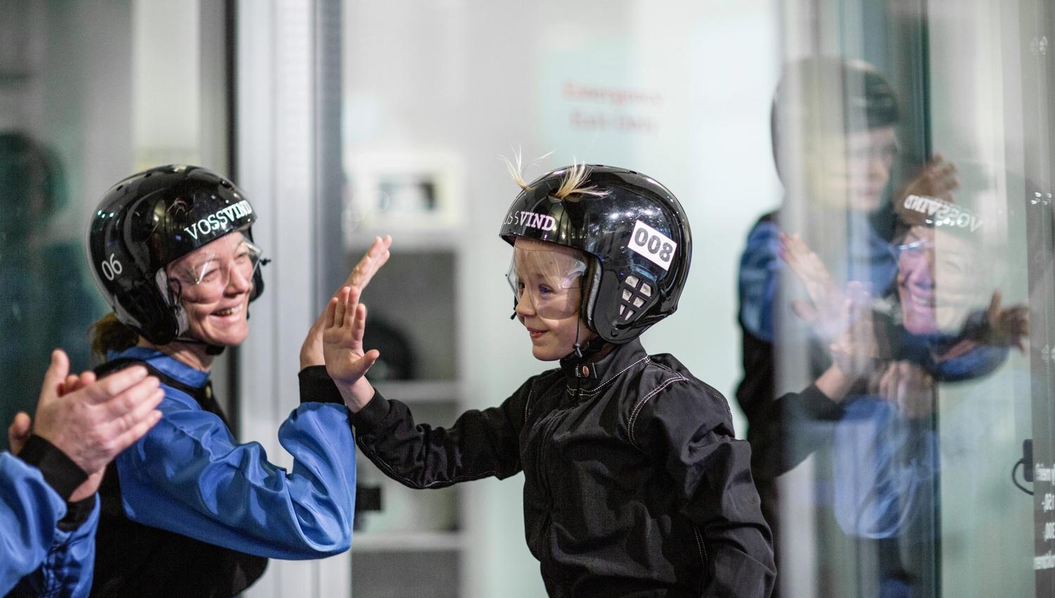 High five at VossVind!