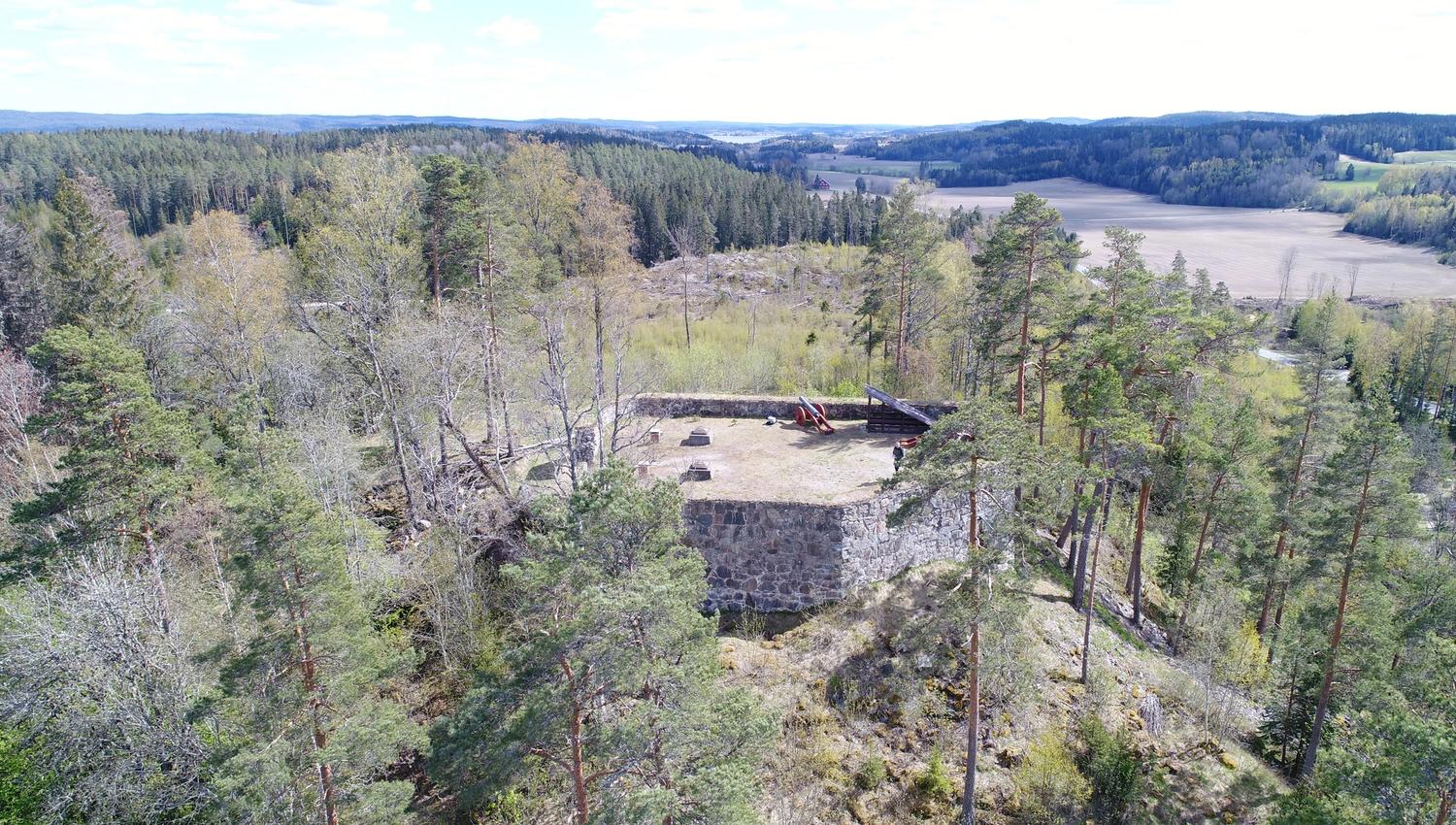 overlook of the fortress