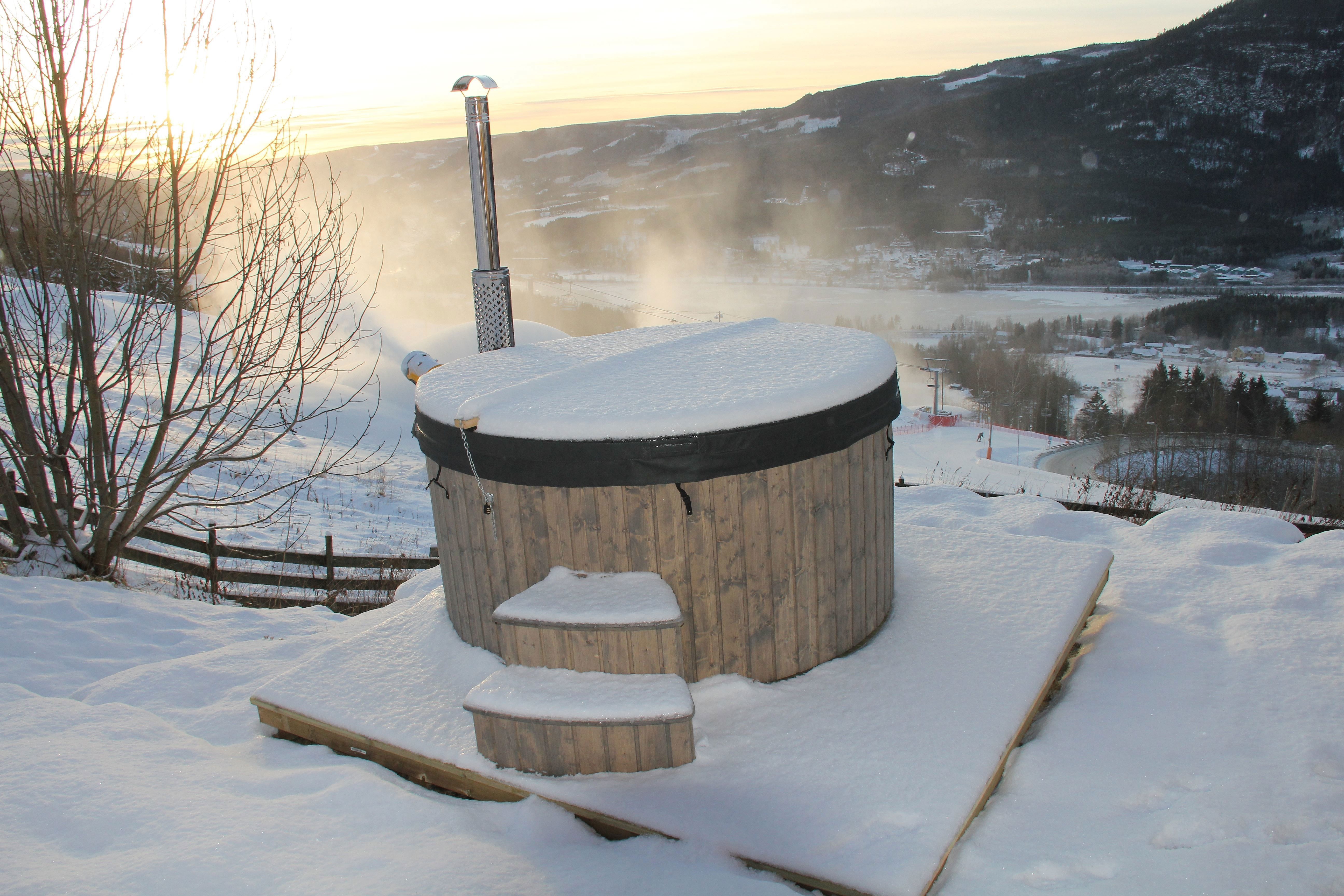 Hot tub floor plan Hafjell Gard main house