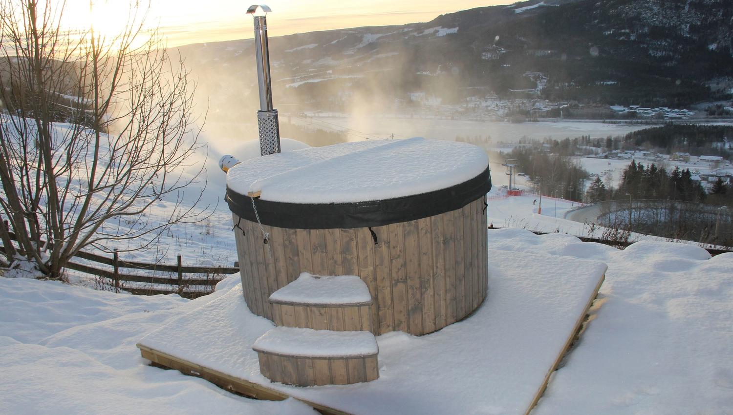 Hot tub floor plan Hafjell Gard main house