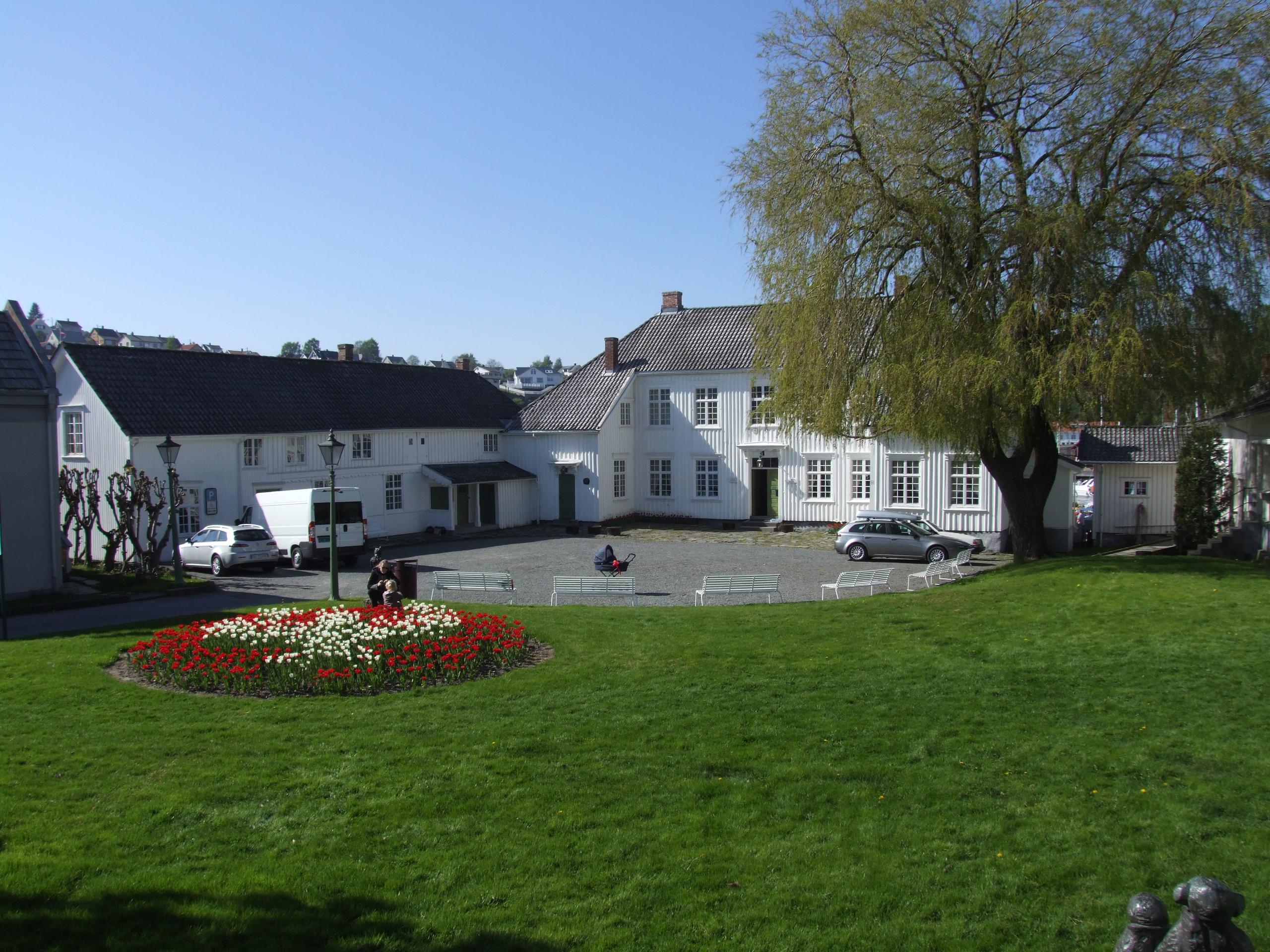 bygning til Brevik bymuseum var opprinnelig en staslig kjøpmannsgård