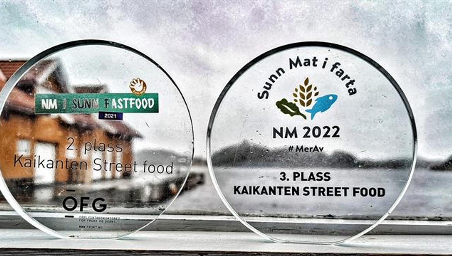 Utmerkelser fra NM i street food tilknyttet The Grill Pit.