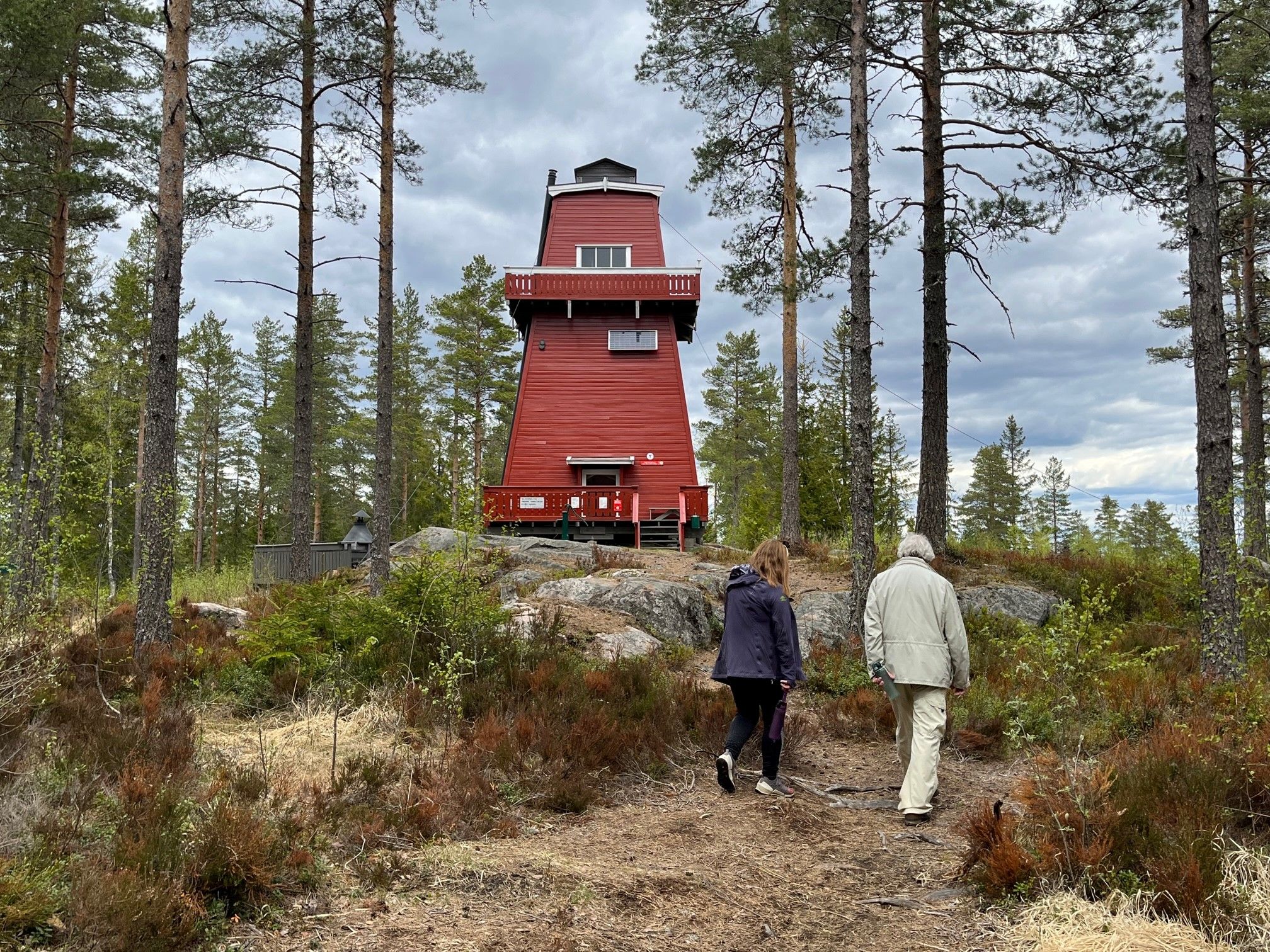 red tower