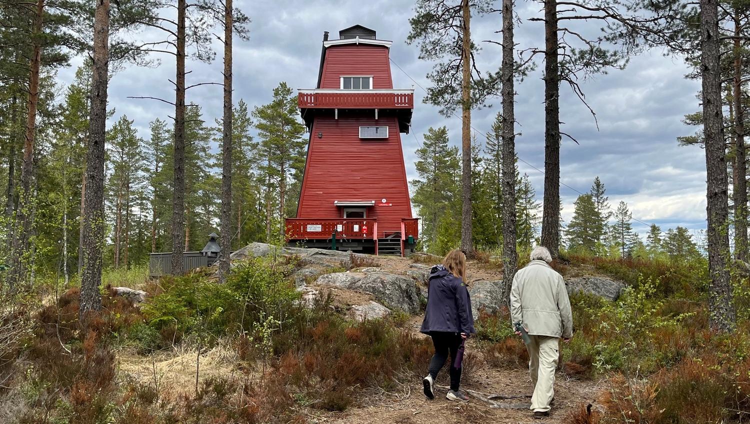 red tower