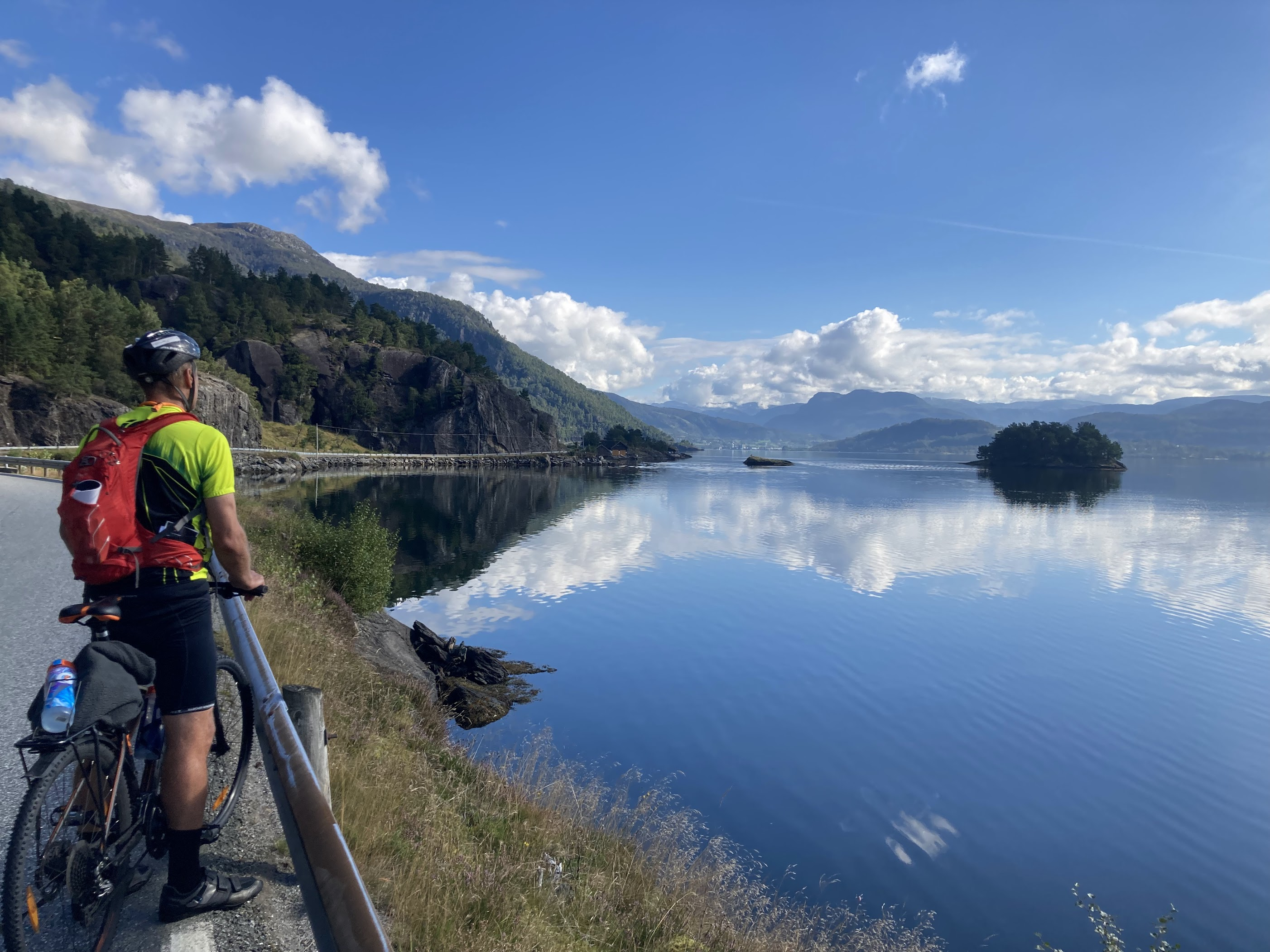 Nice views along the road