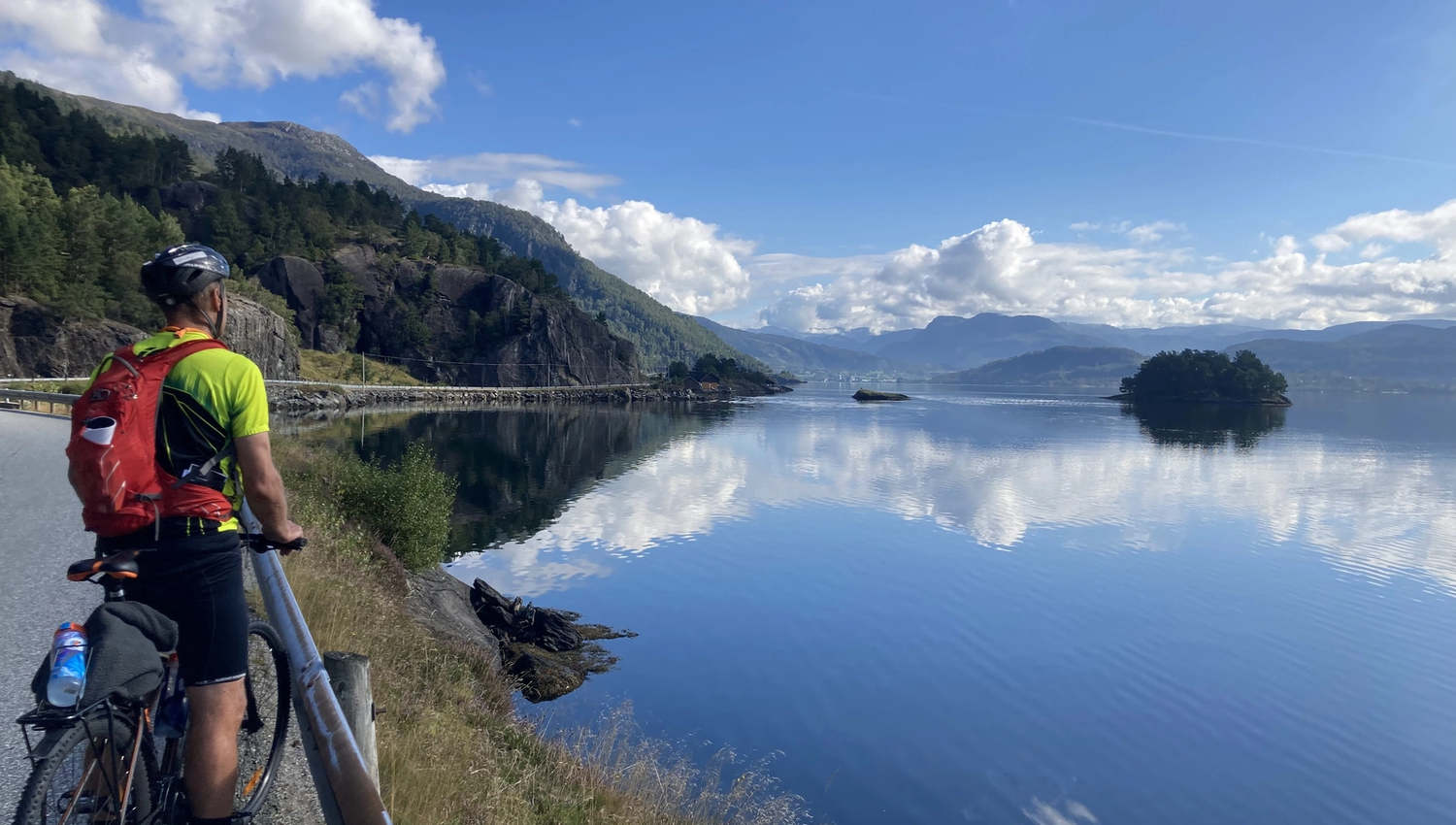 Nice views along the road