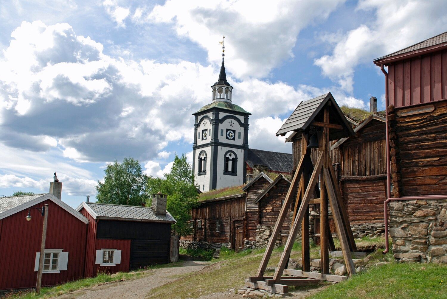 Røros Church. Photo: Stig Rimolsrønning