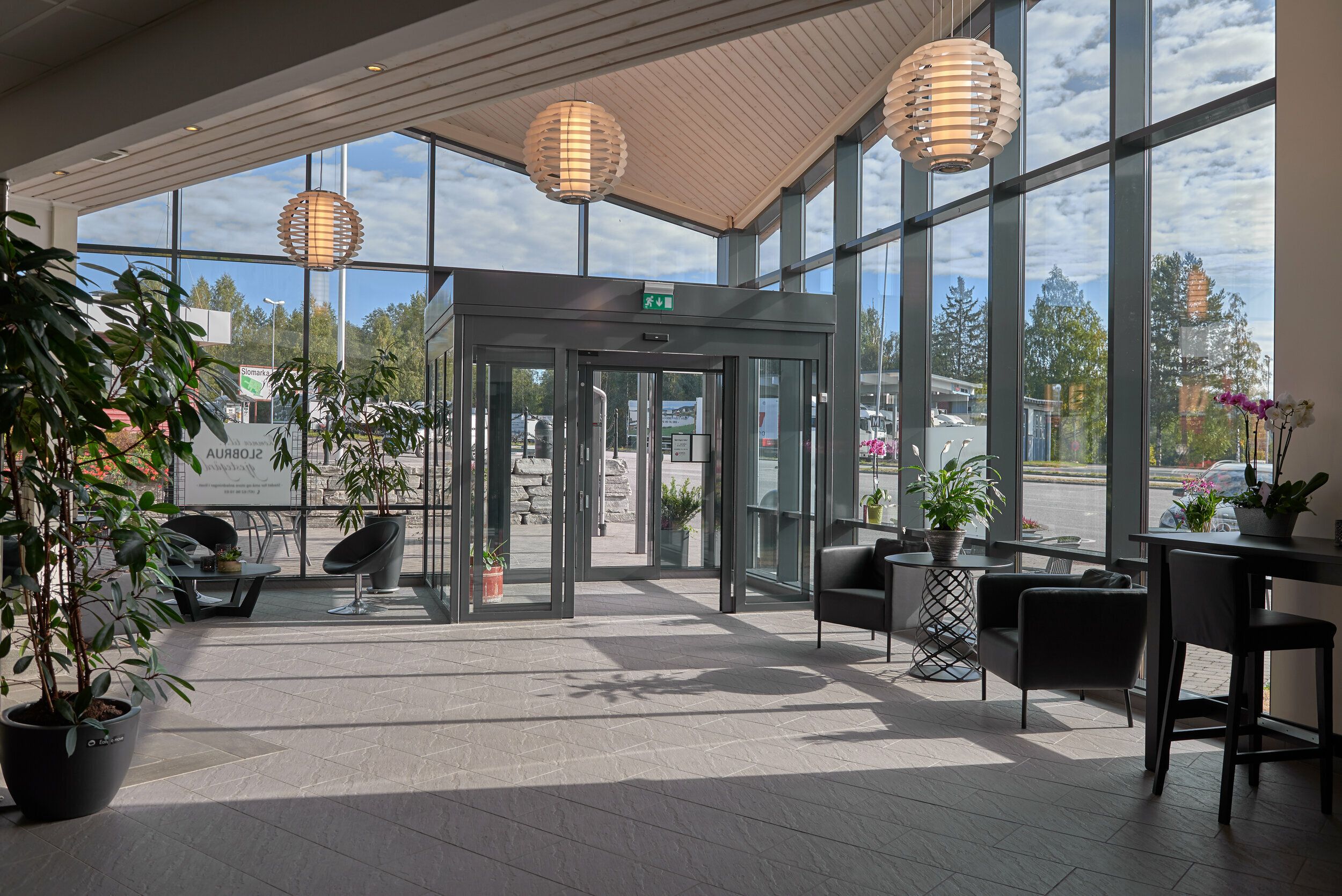 Slobrua Gjestegård - Inngangsparti