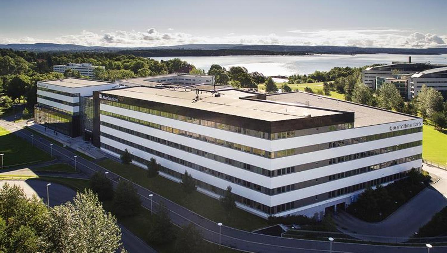 Dronebilde av Quality Expo