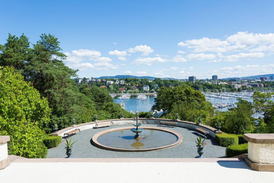 A view from Oscarshall.