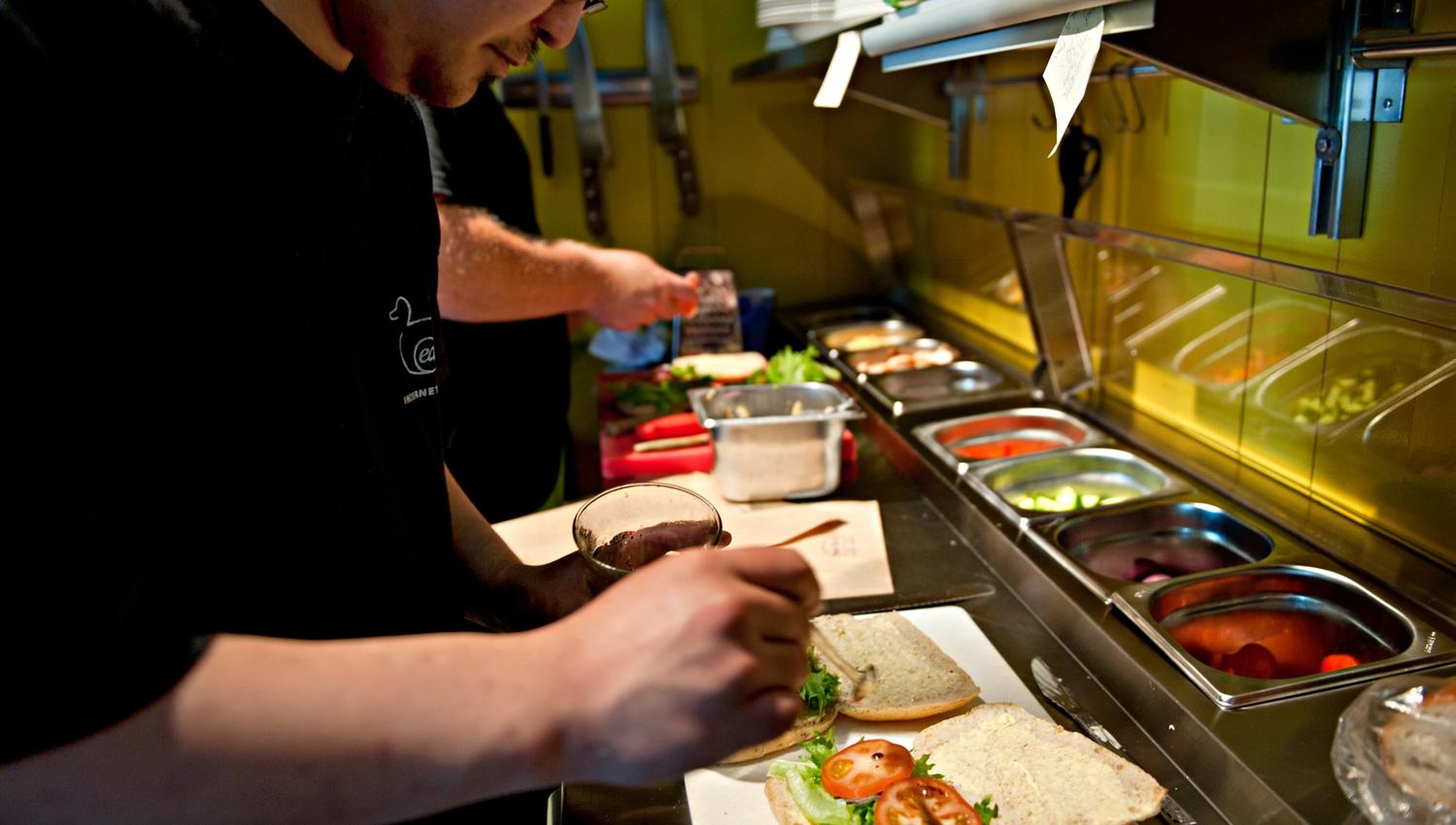 Marens Bakery serve delicious local lunch dishes.