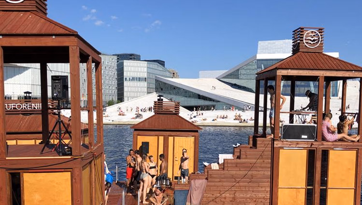 Sommer på Bademaschinen