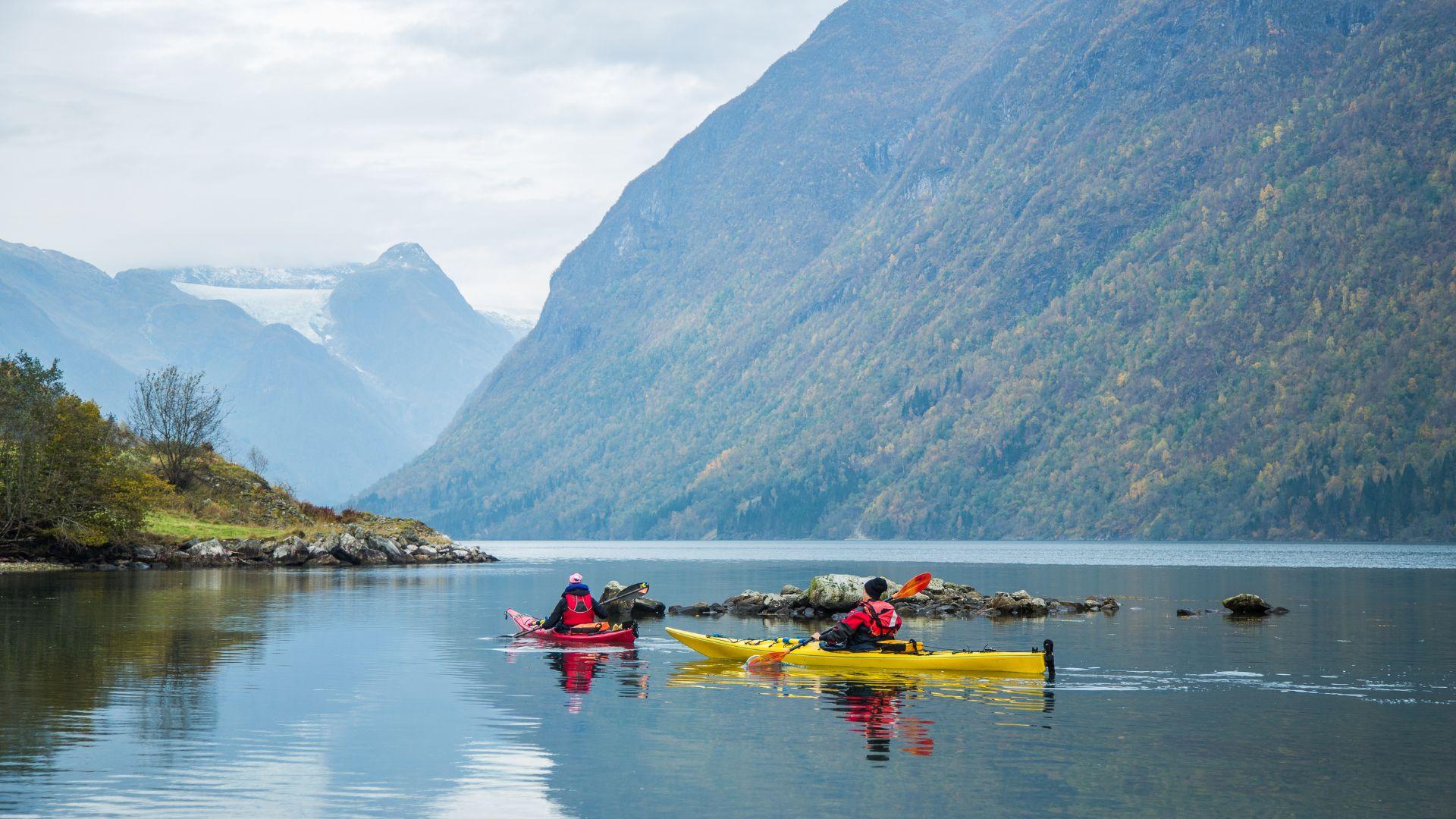 Kayak Fjærland