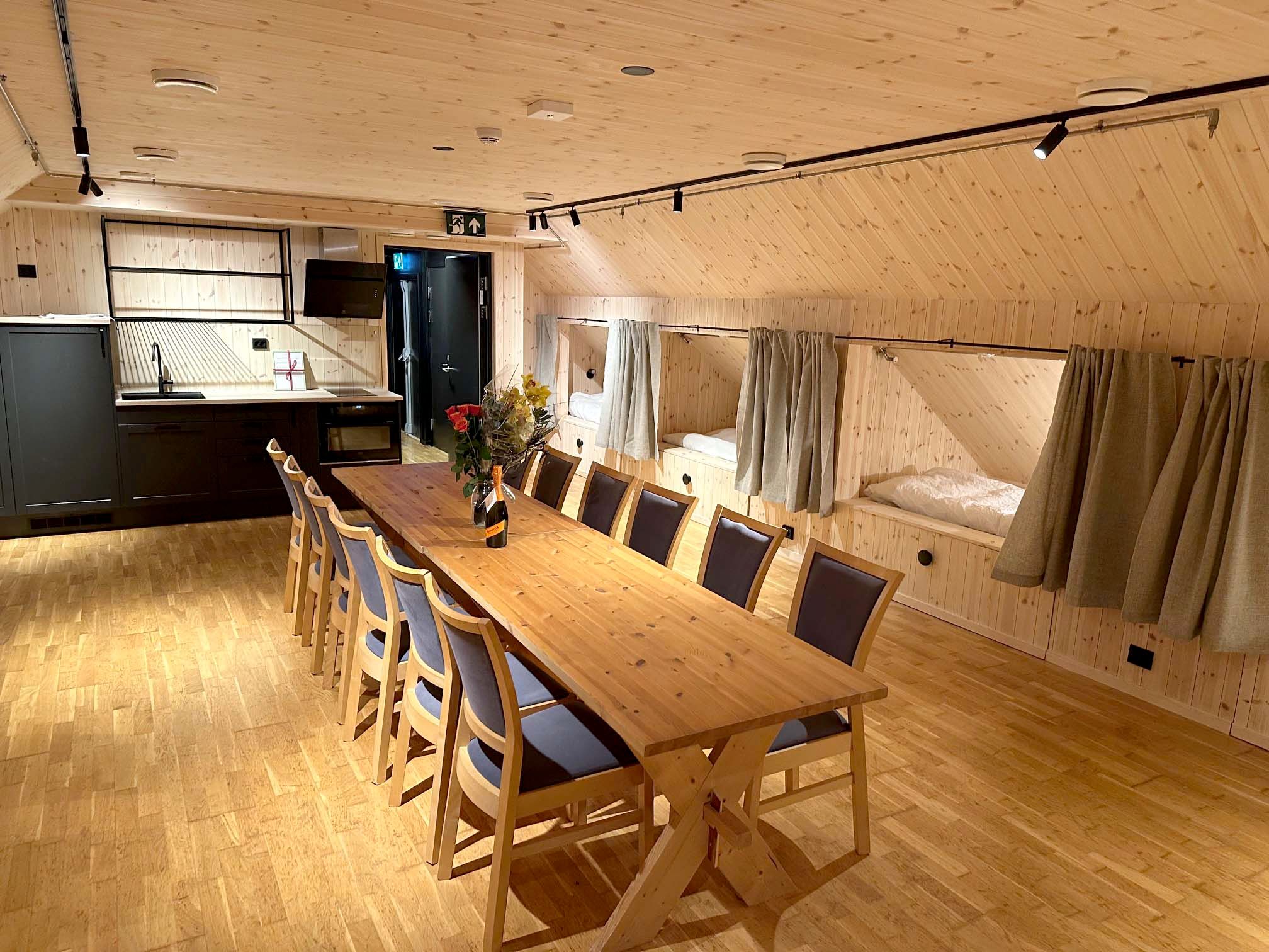 Pilegrimsrommet med 7 sovealkover