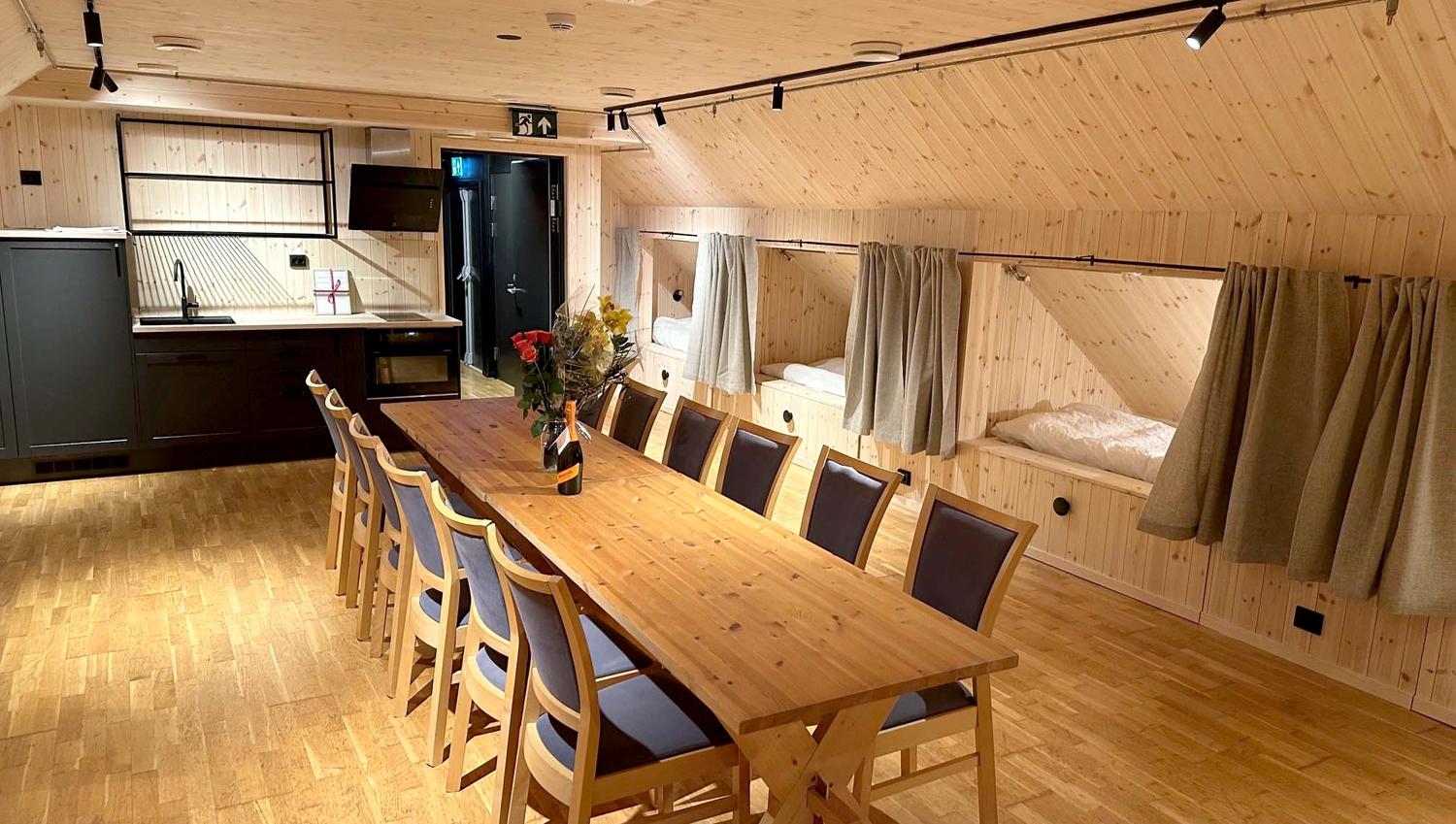 Pilegrimsrommet med 7 sovealkover