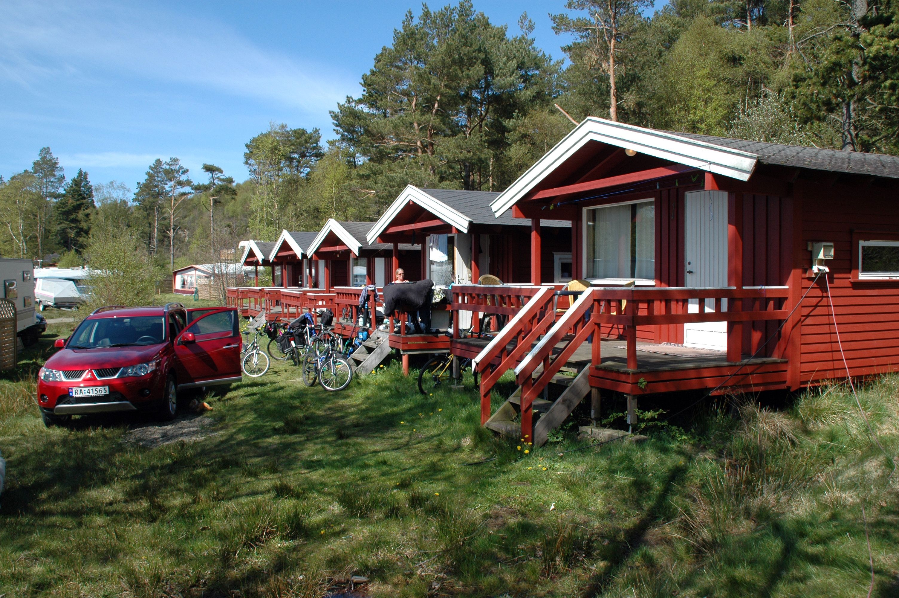 Lomsesanden camping hytter