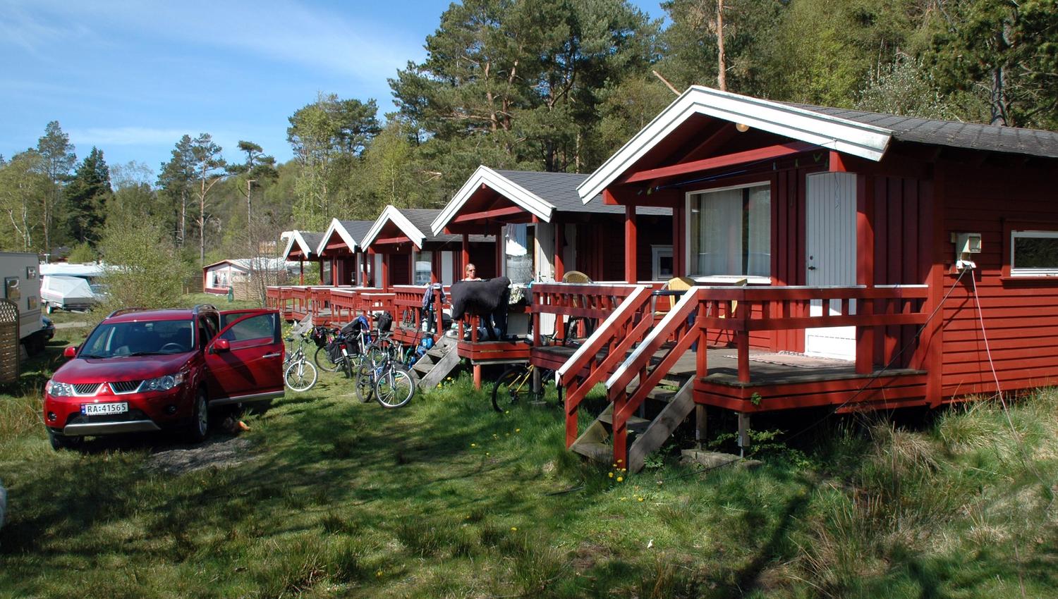 Lomsesanden camping hytter