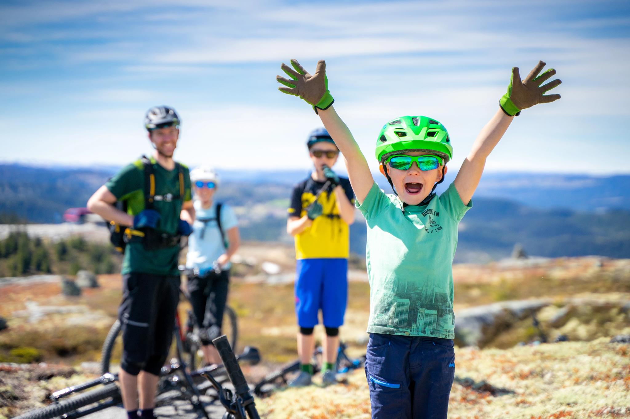 Family bike trail HallingSpranget