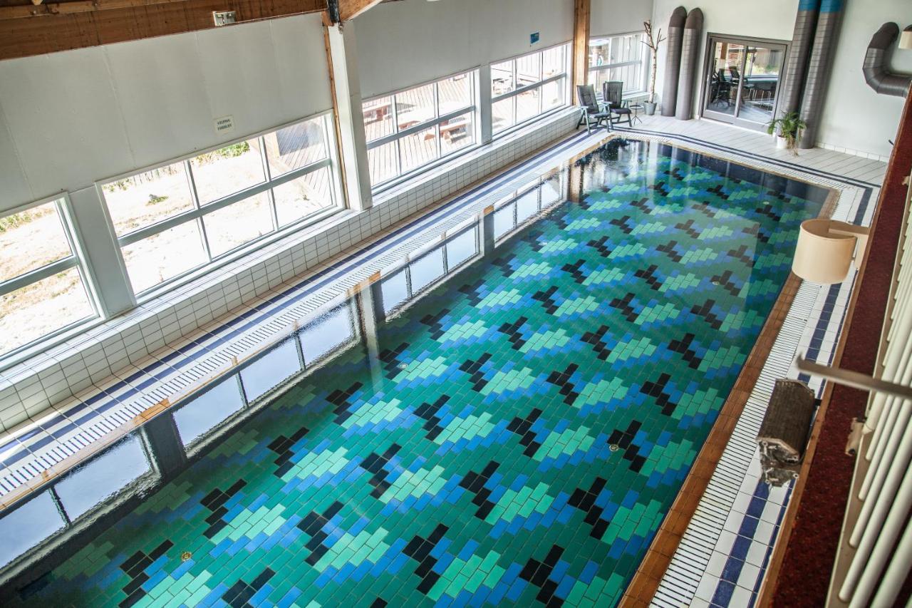 The hotel pool is ideal for families or for your daily gym