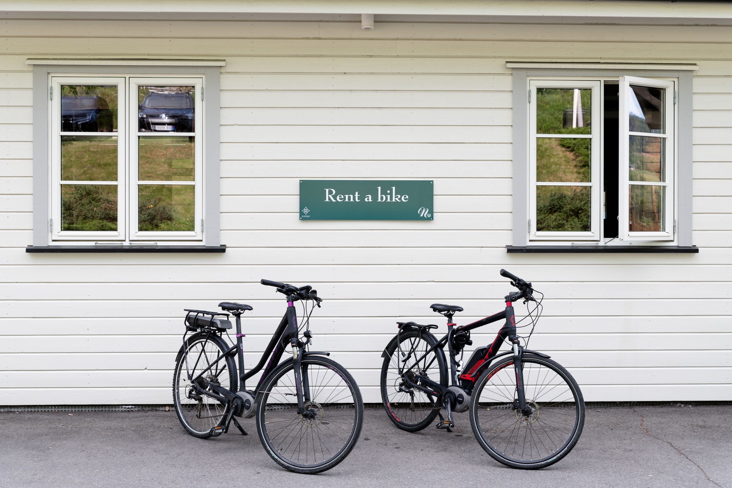 Bicycles for rent, Nermo Hotell