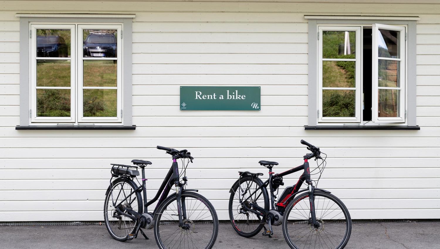 Bicycles for rent, Nermo Hotell