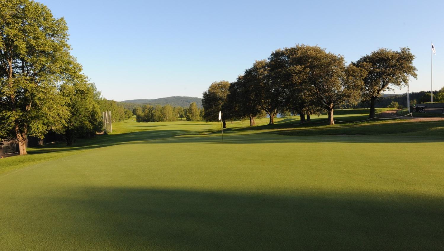 view of the golf course