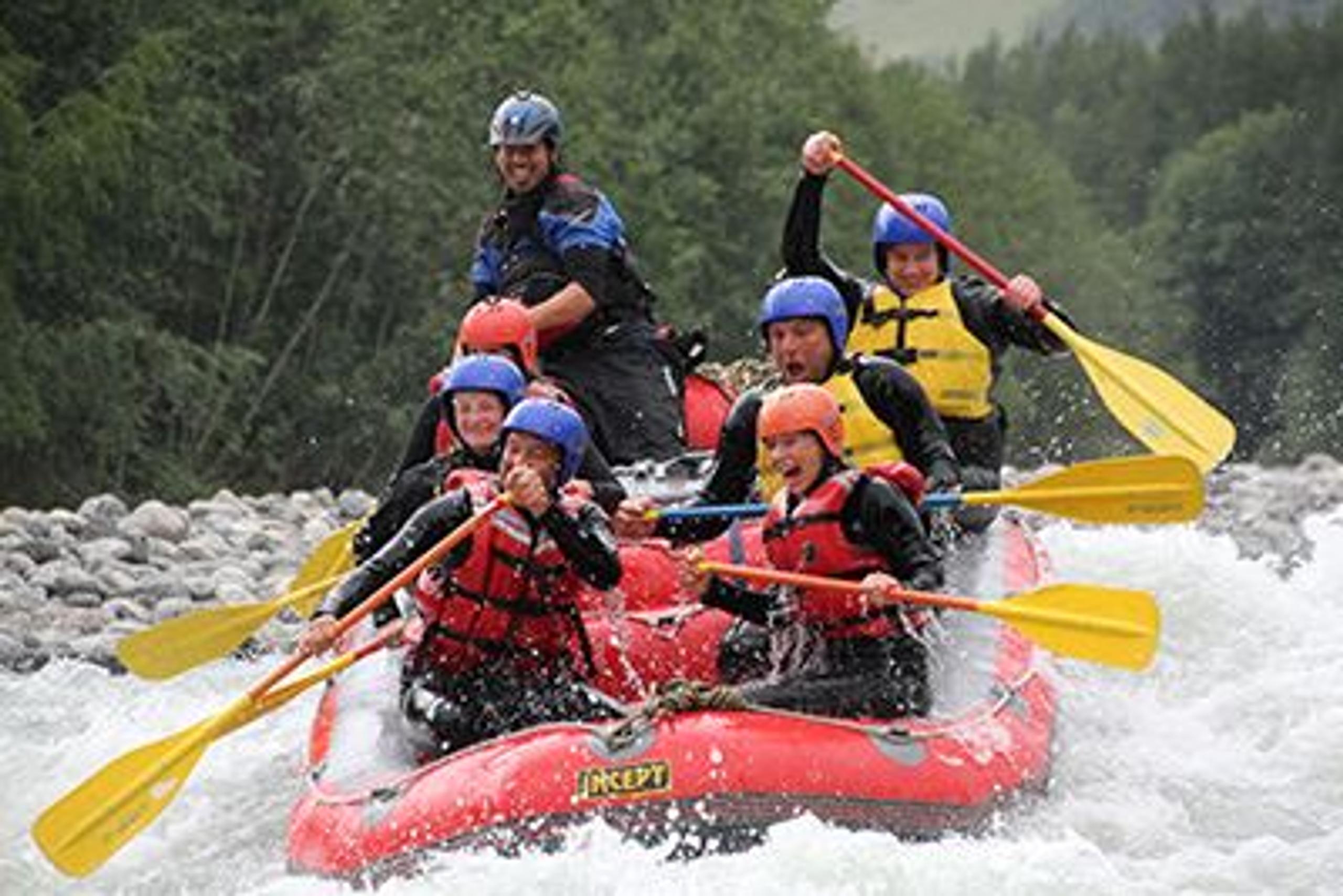 Half-day rafting on the Sjoa river