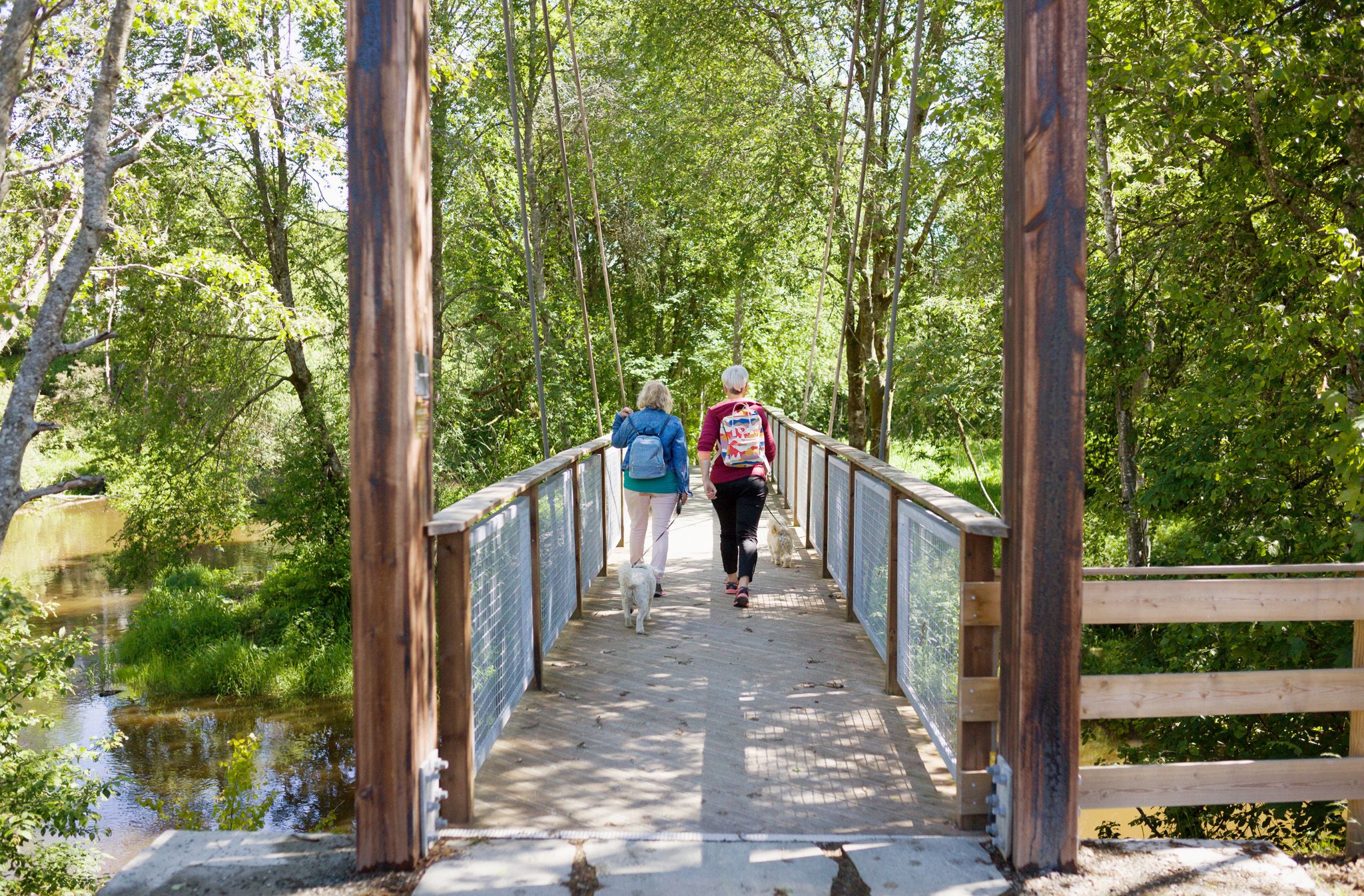 bridge over mysen river