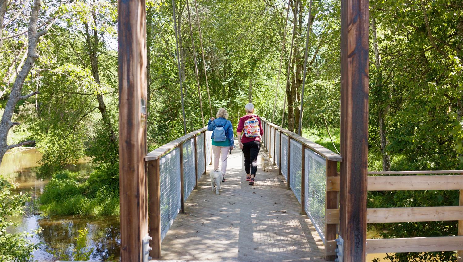 bridge over mysen river