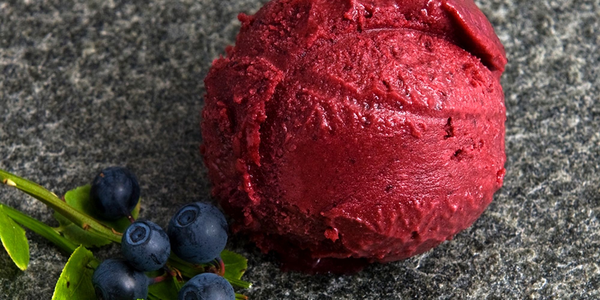 Gangstad gårdsysteri - blueberry ice  cream