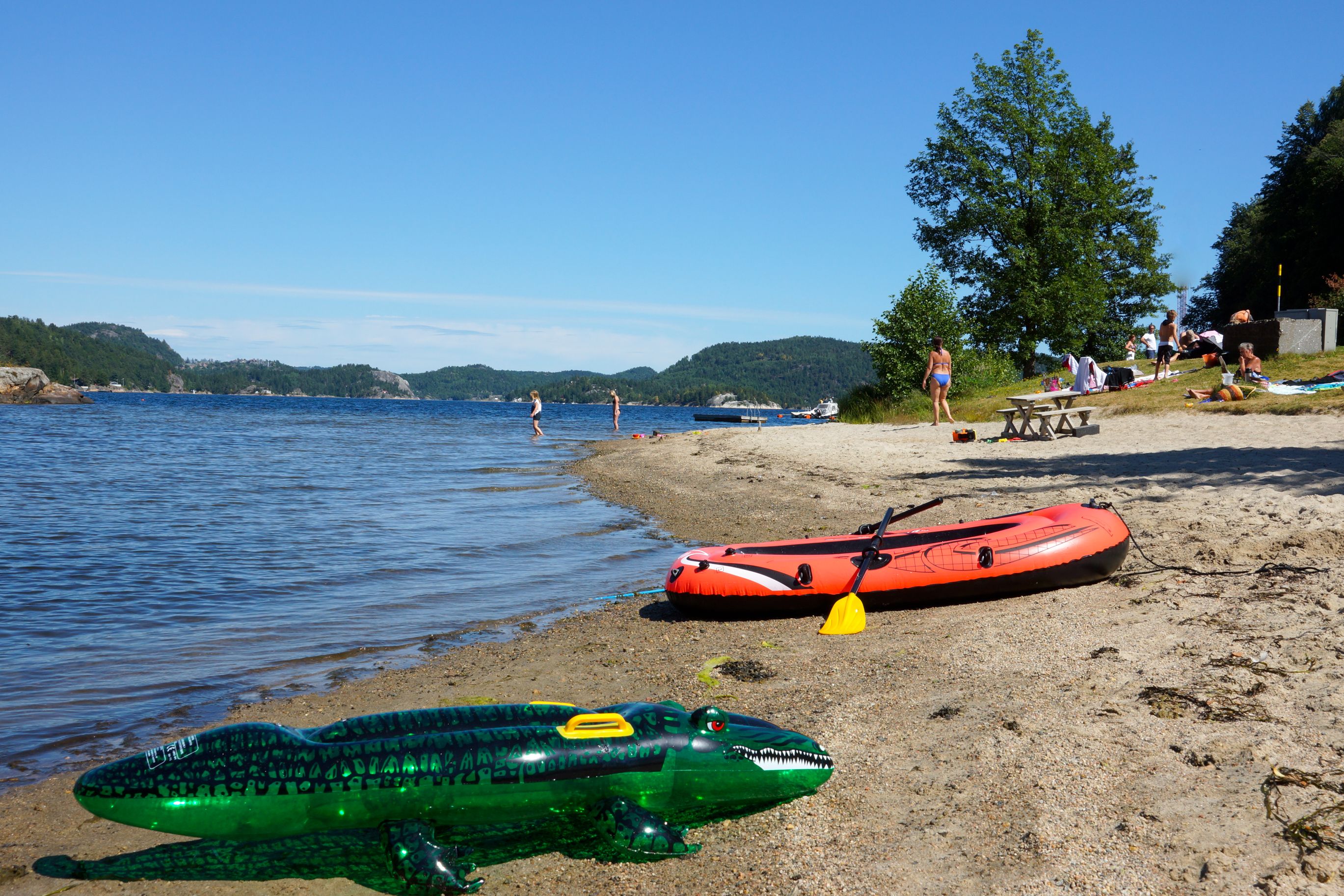 Beach near Nesodden Brygge
