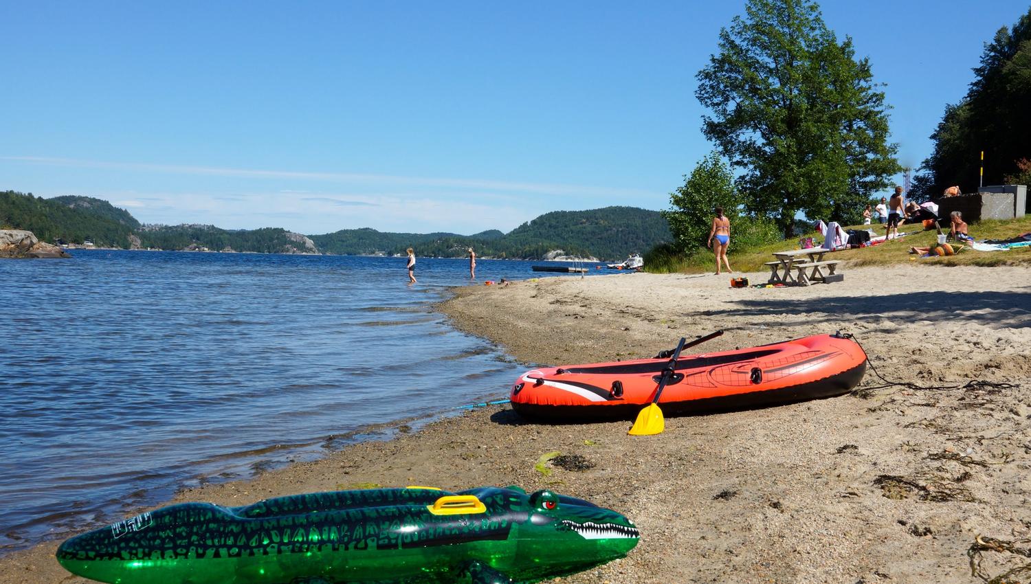 Beach near Nesodden Brygge