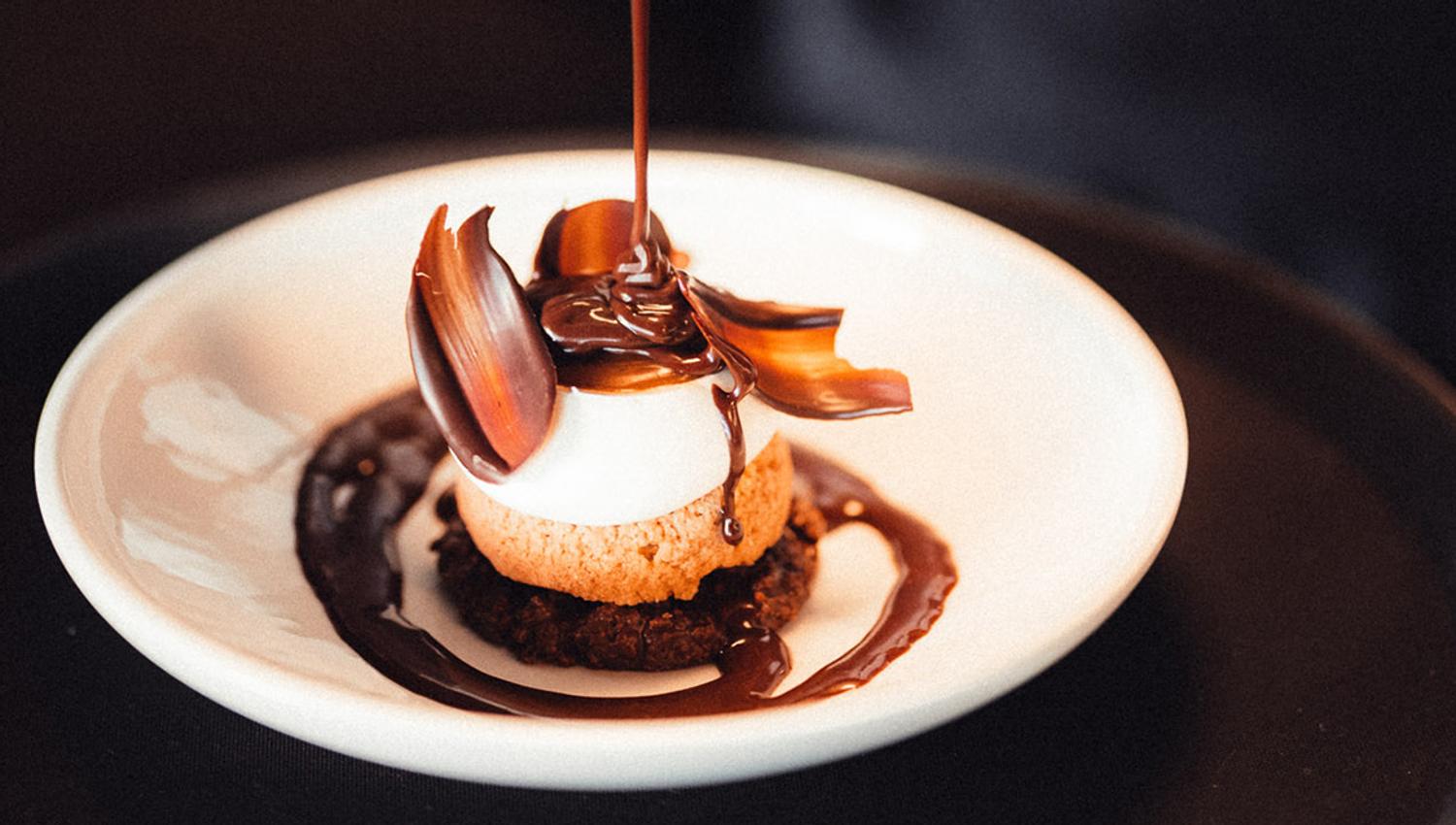 sjokoladedessert
