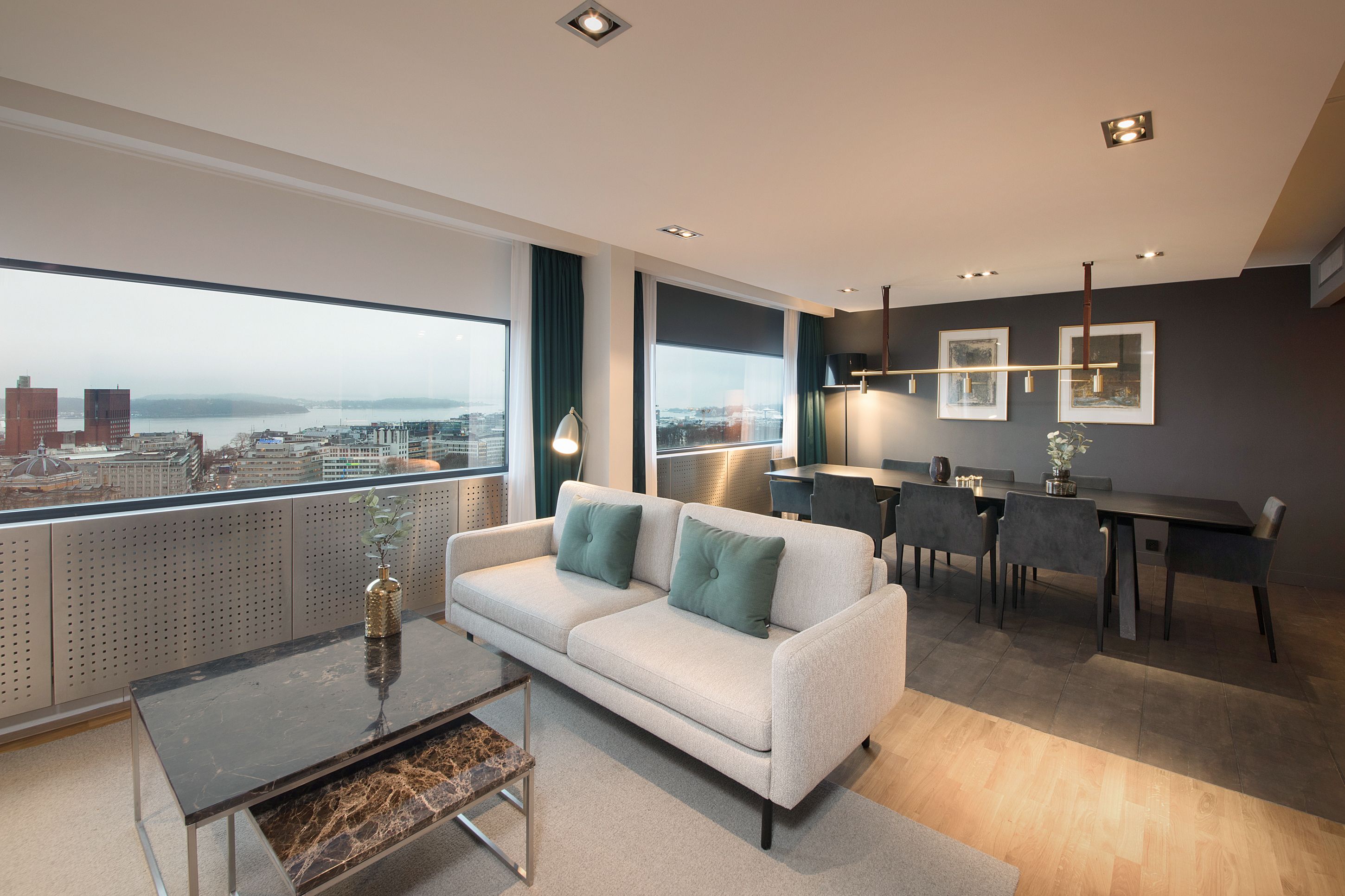 Suite with a view of Oslo City Hall