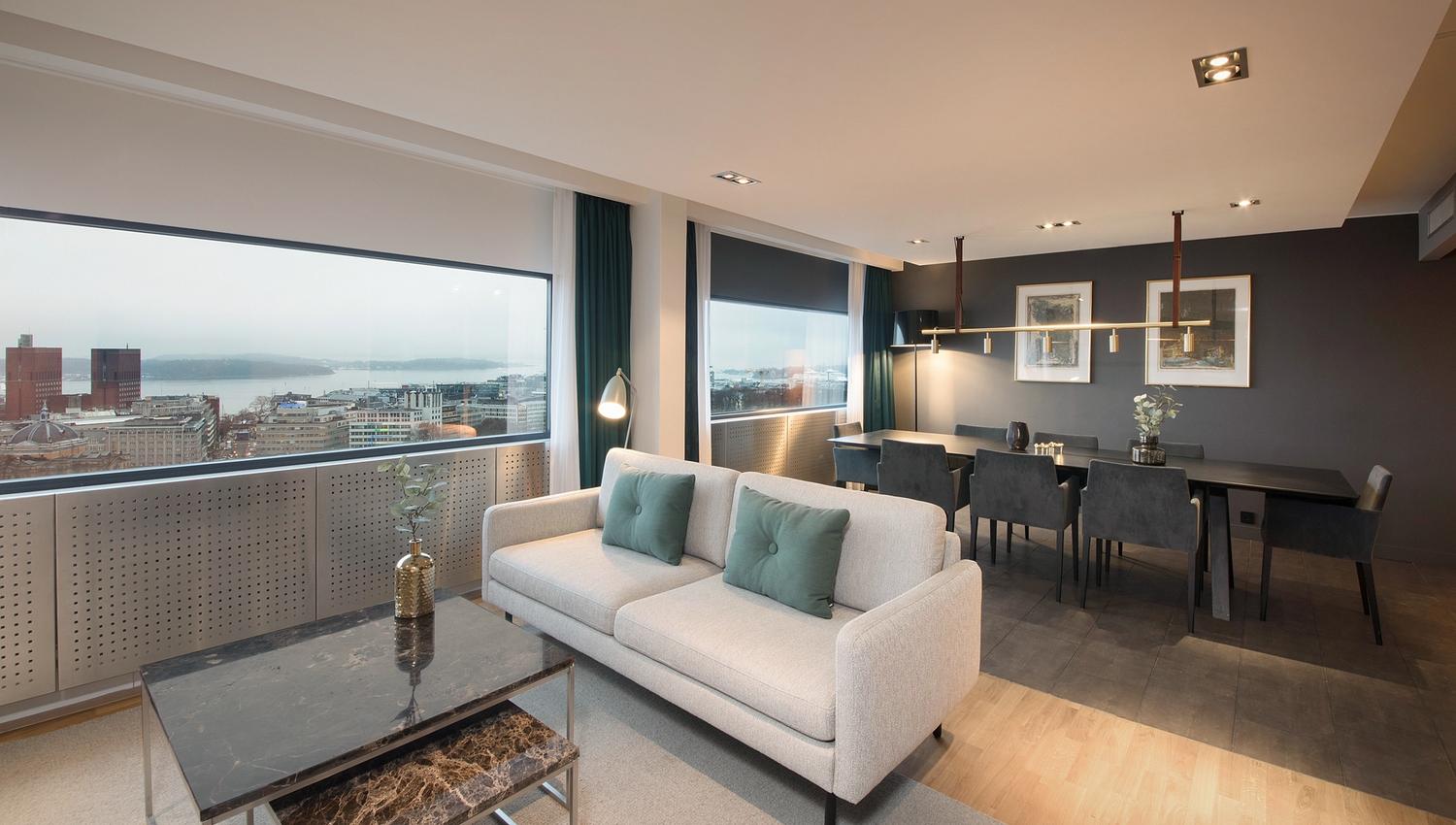 Suite with a view of Oslo City Hall