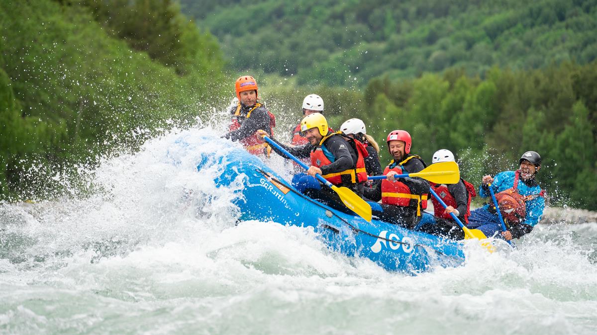 50/50 rafting og elvebrett