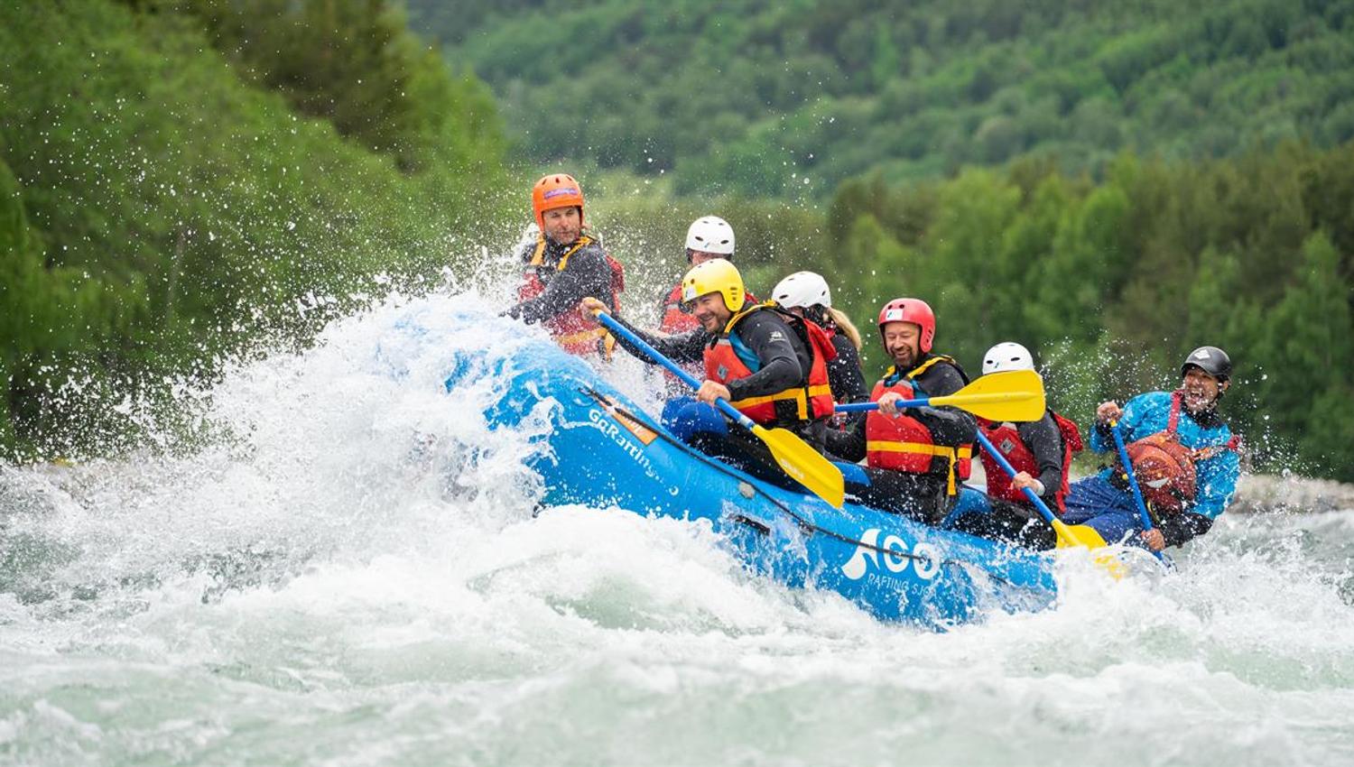 50/50 rafting og elvebrett