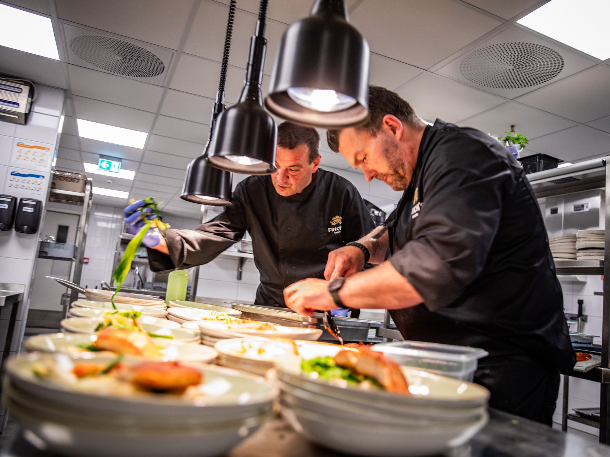 Kokker i action på Restaurant Høst