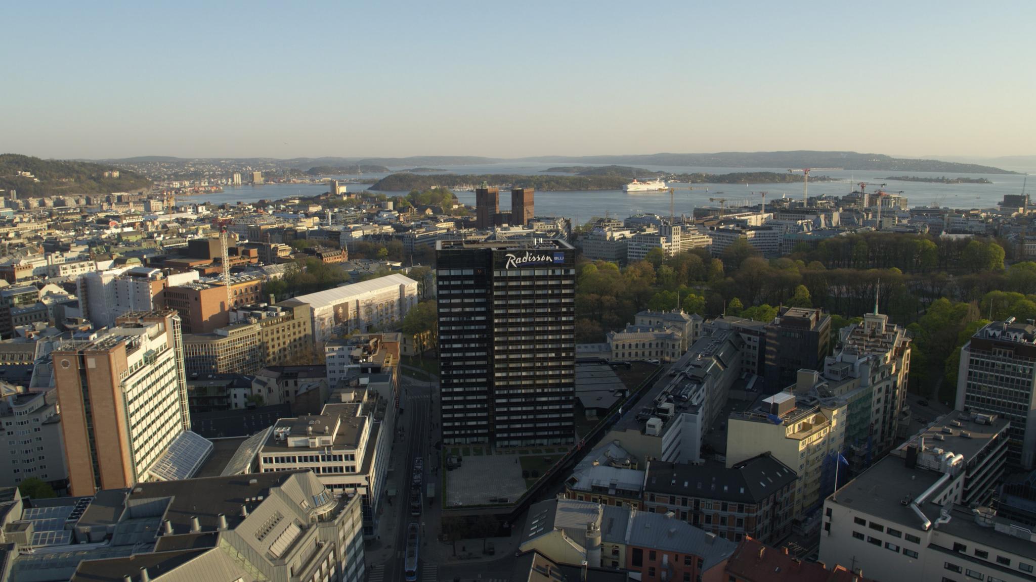 Aerial photo of Radisson Blu Scandinavia