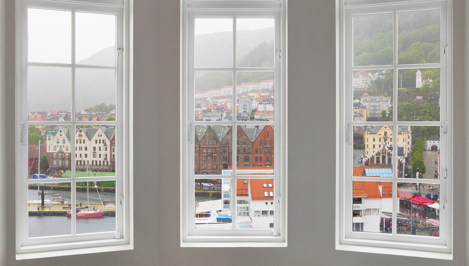 Scandic Torget - utsikt mot Bryggen