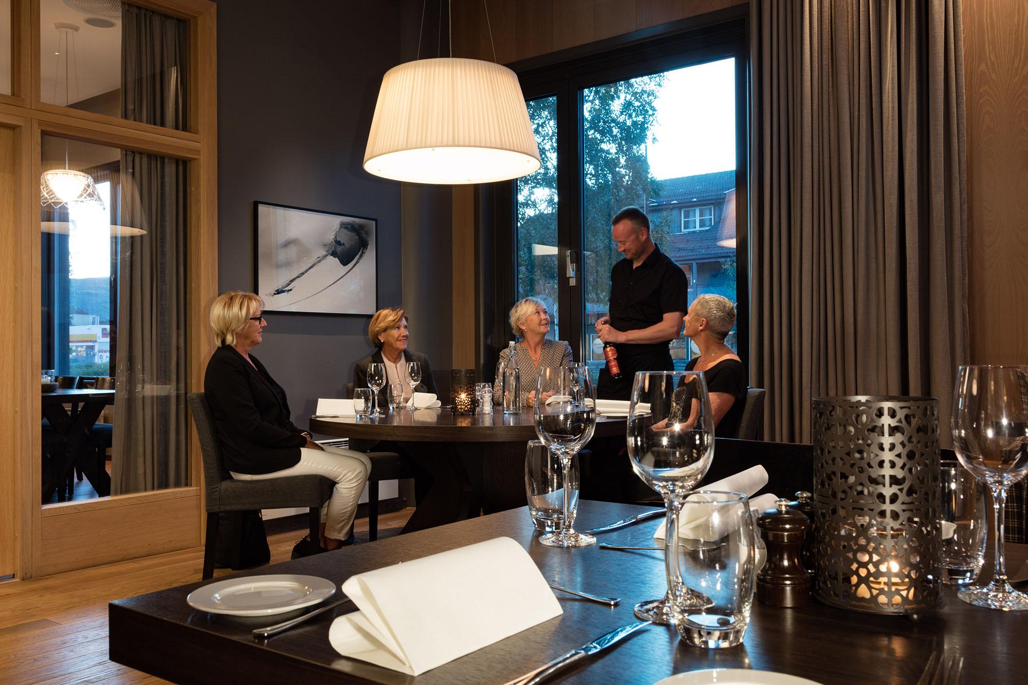 Quality Hotel Skifer, restaurant