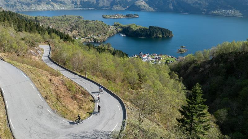 Osterøy e-bike tour with fjord lunch and RIB return to Bergen