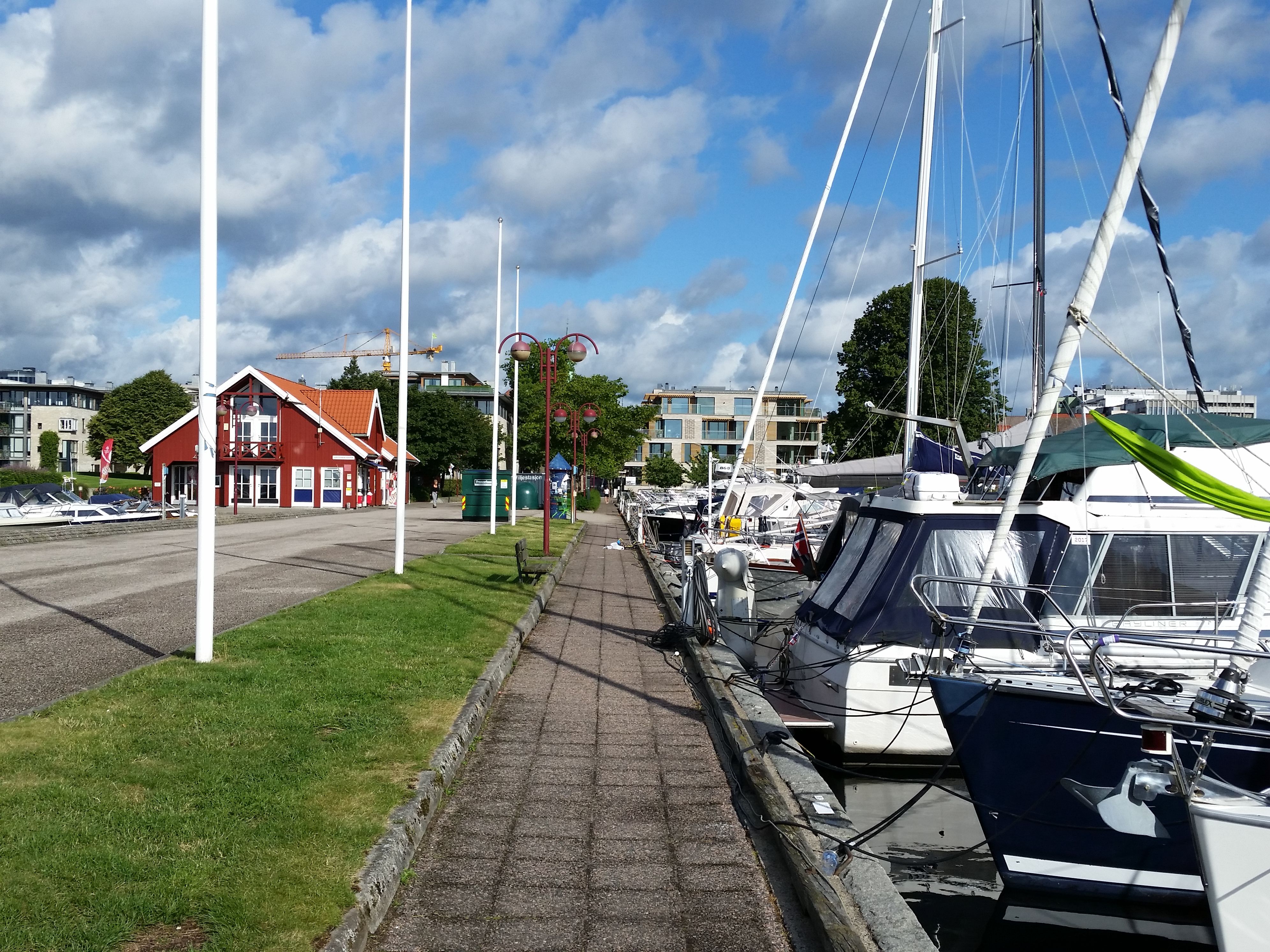 Kristiansand Gjestehavn sommeren 2017