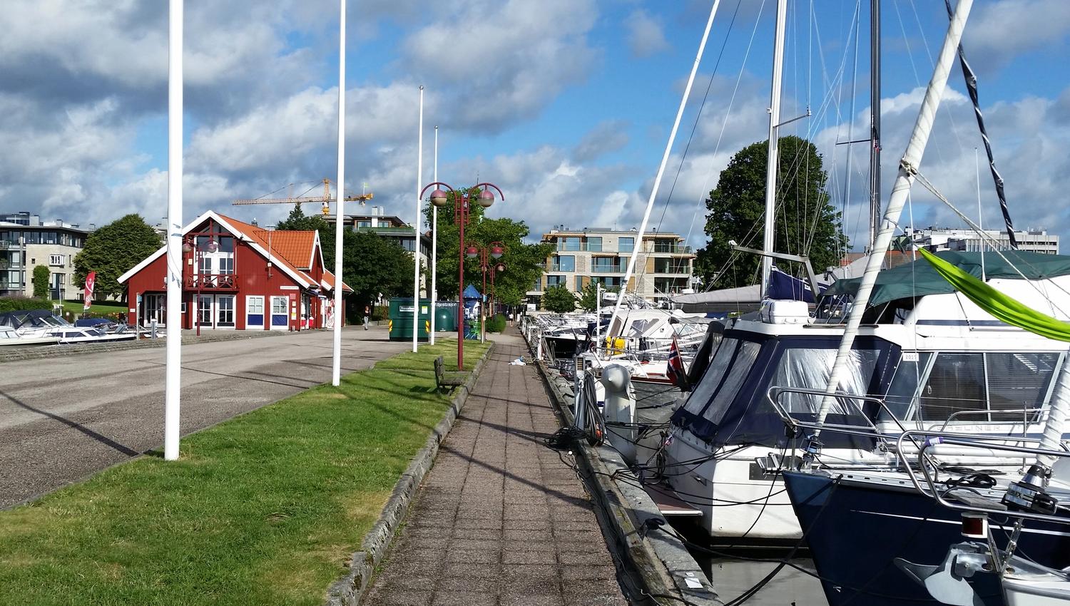 Kristiansand Gjestehavn sommeren 2017