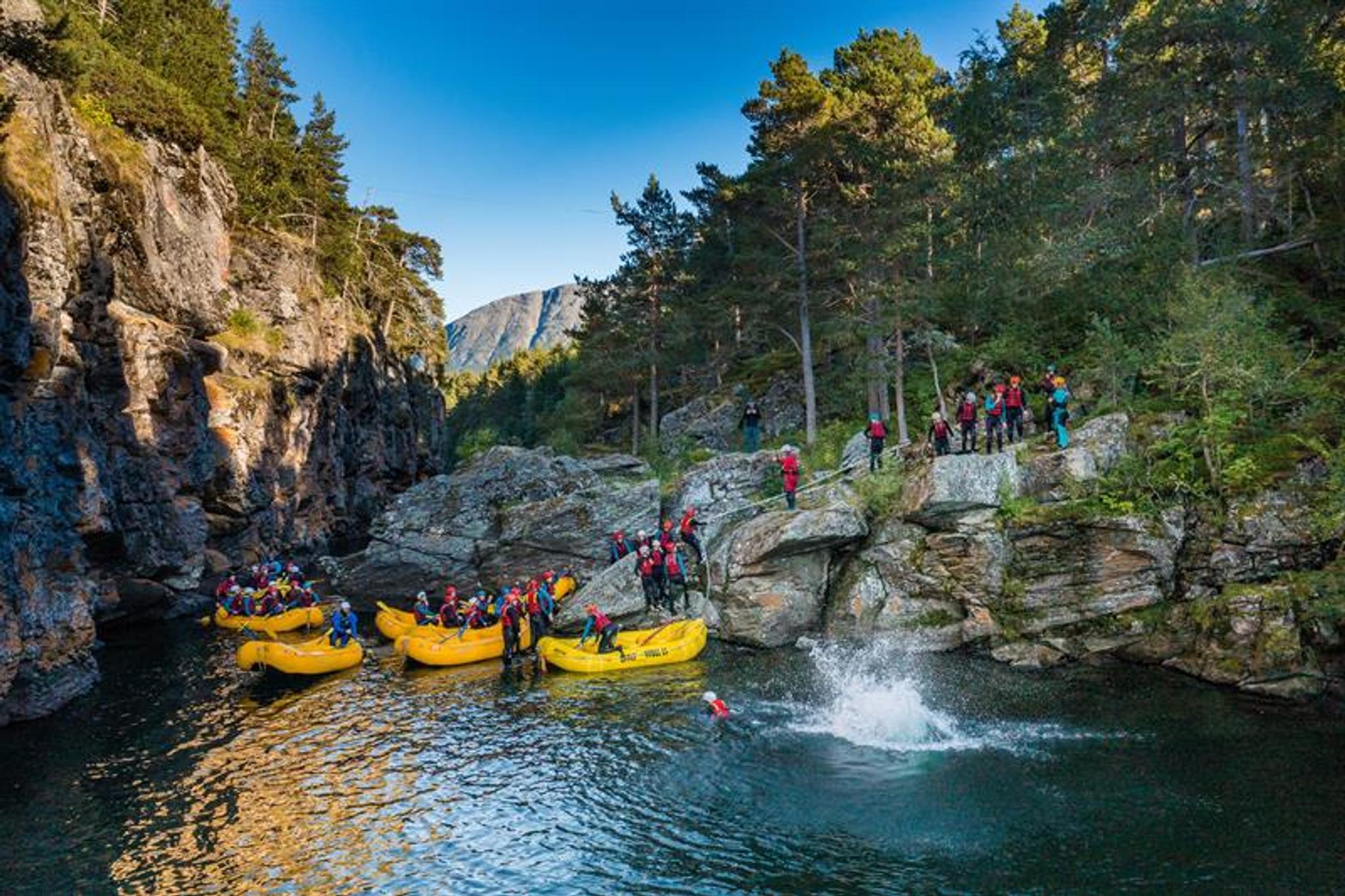Rafting with Opplev Oppdal